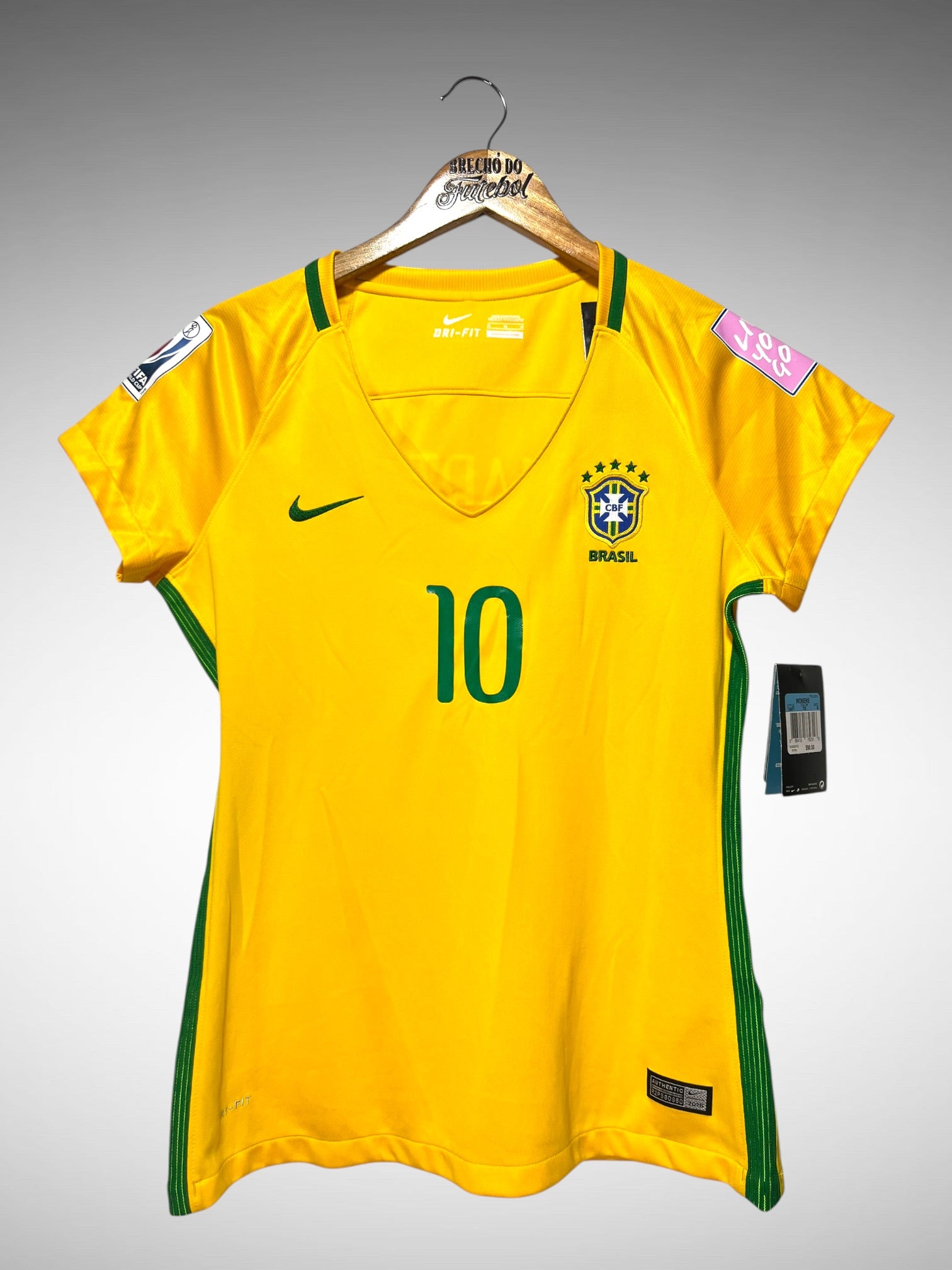 Brasil 2015 Primeira Camisa Tam M Feminino N 10 Marta.
