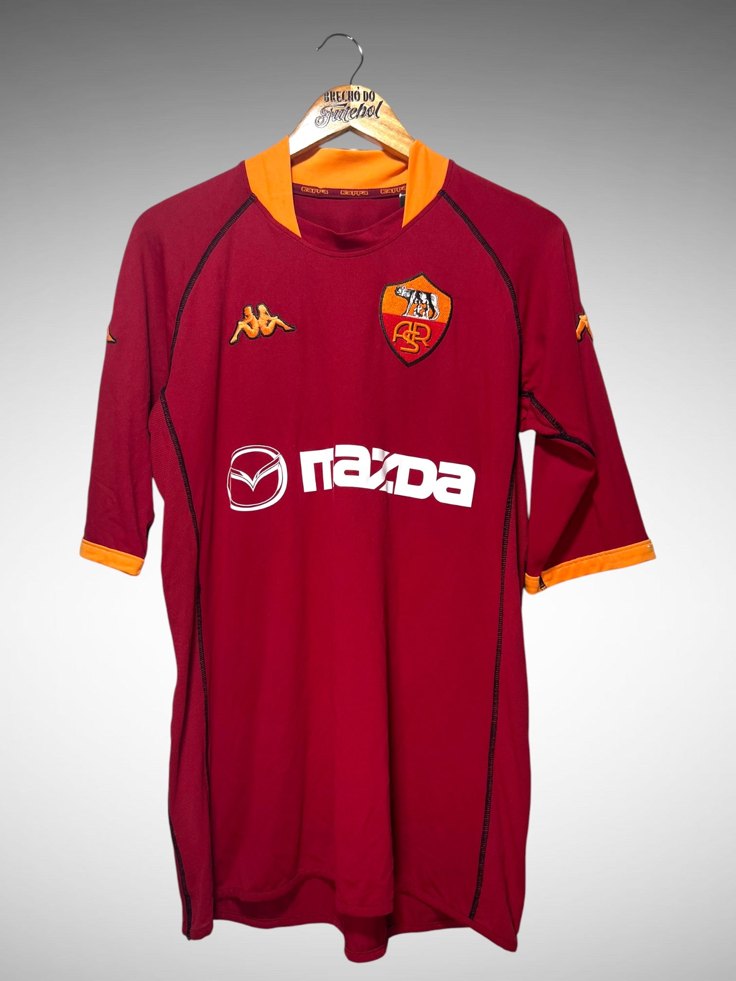 Roma 2003 Primeira Camisa Tam GG N 20 Batistuta.