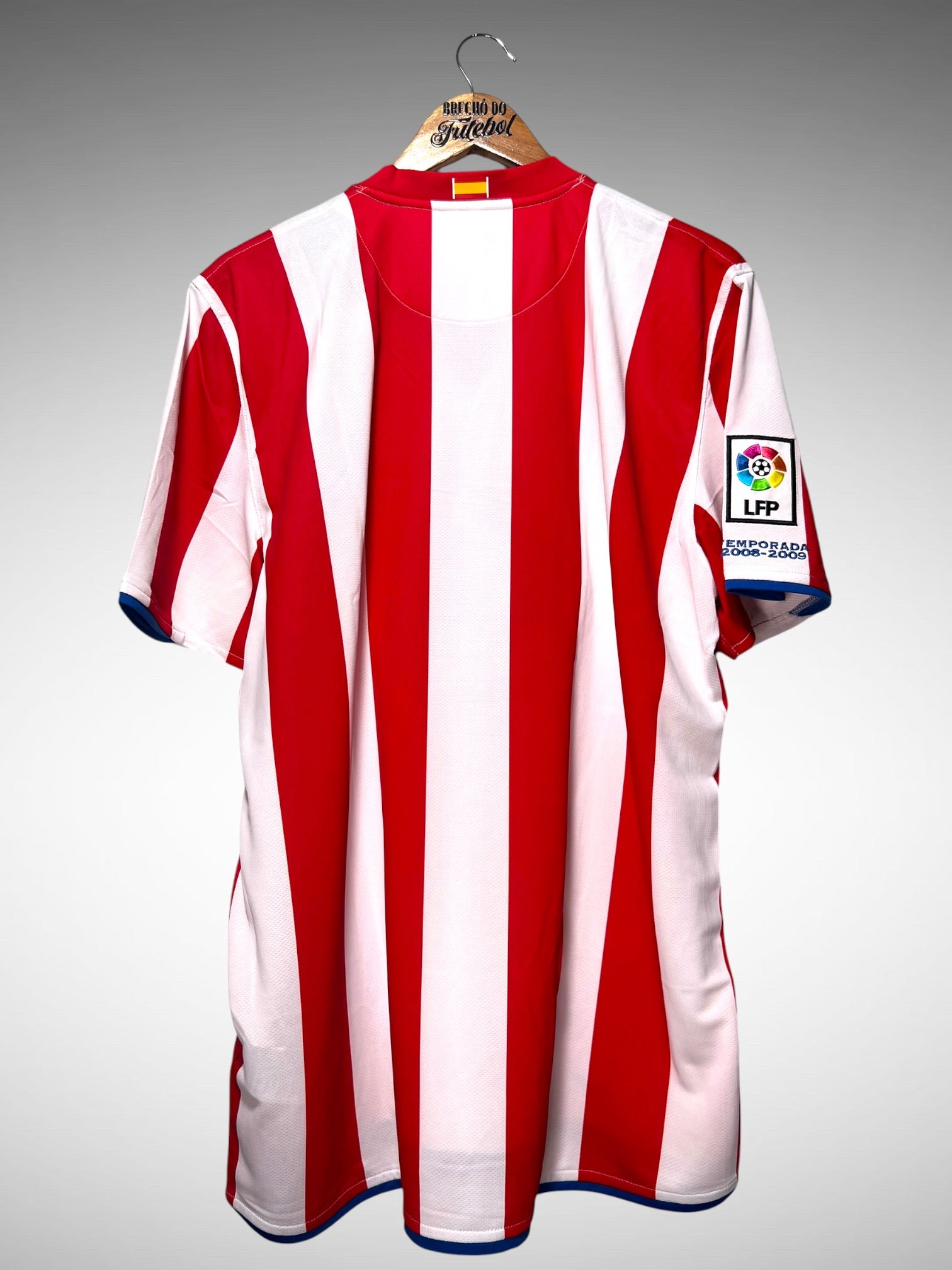 Atlético de Madrid 2009 Primeira Camisa Tam GG.