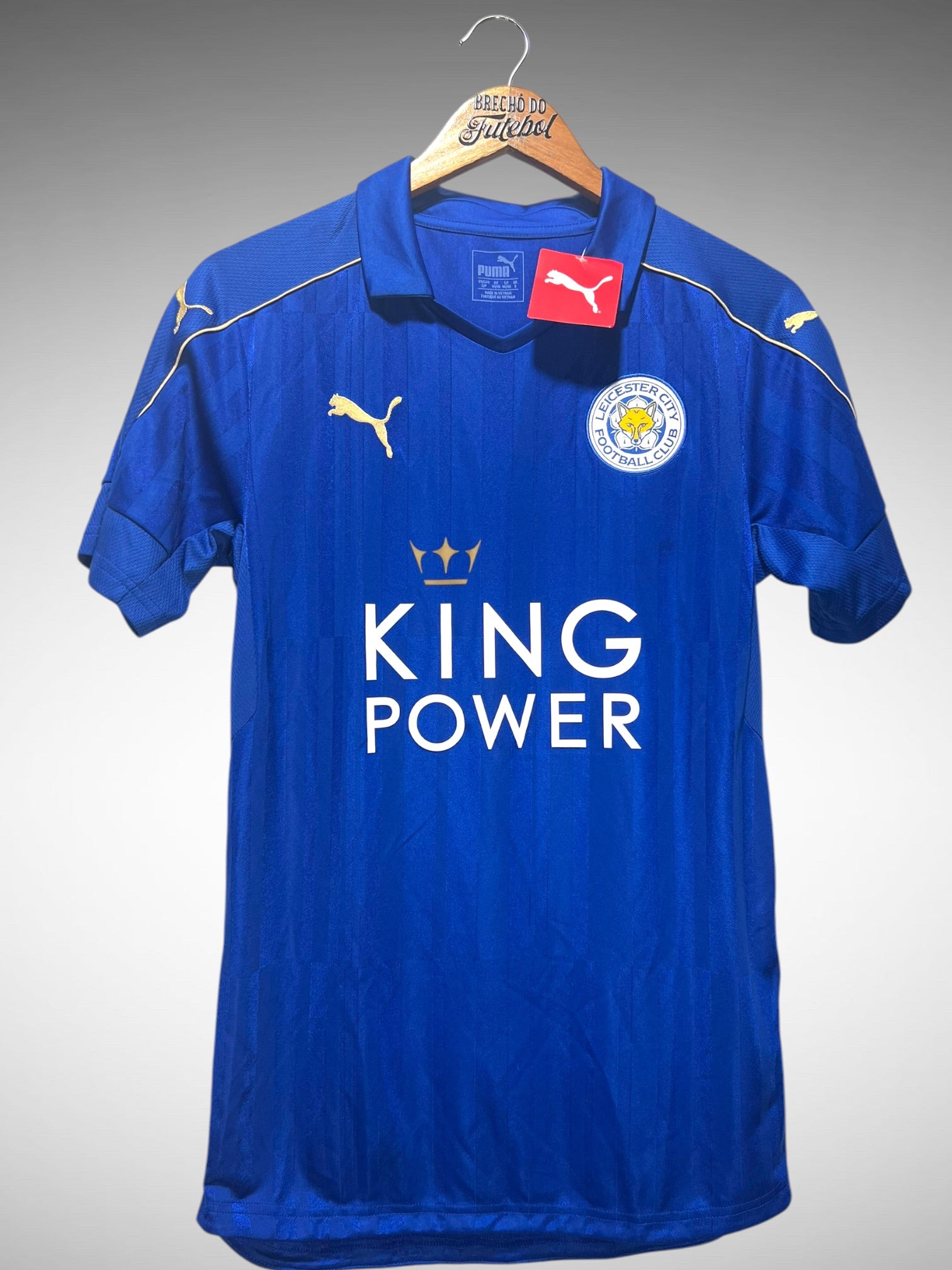 Licester City 2016 Primeira Camisa Tam P.