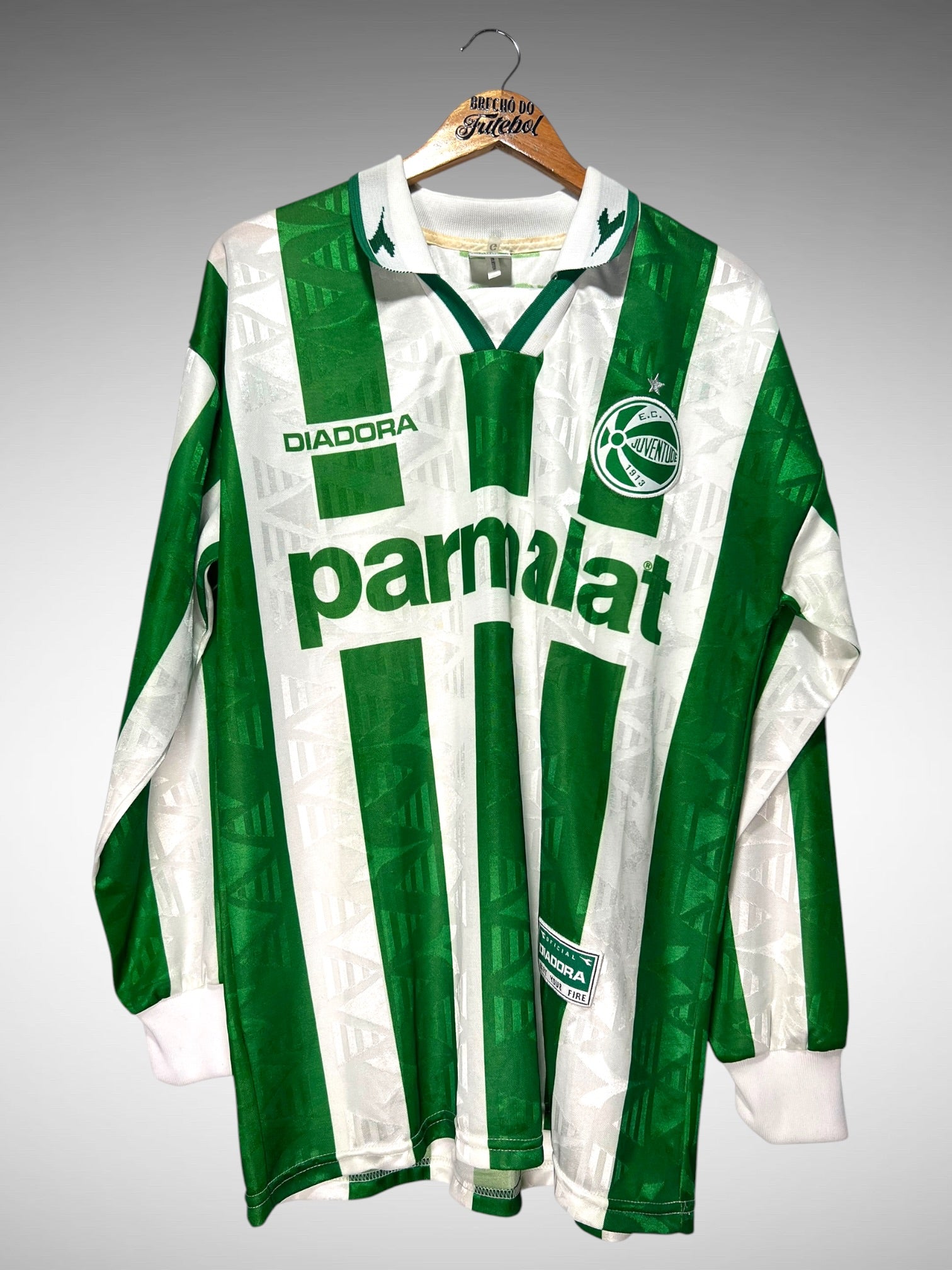 Juventude 1998 Primeira Camisa Tam G N 7 Mangas Longas.
