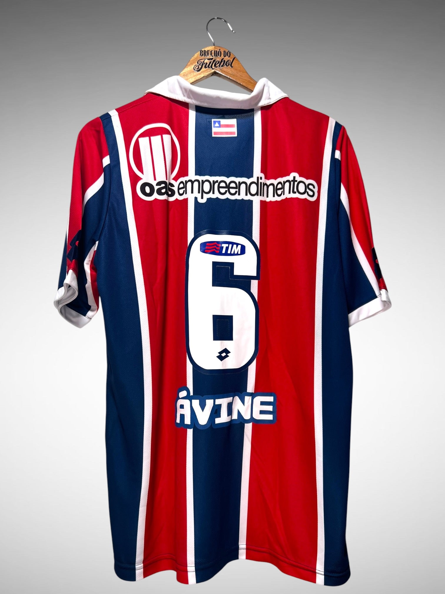Bahia 2011 Segunda Camisa Tam GG N 6 Ávine.