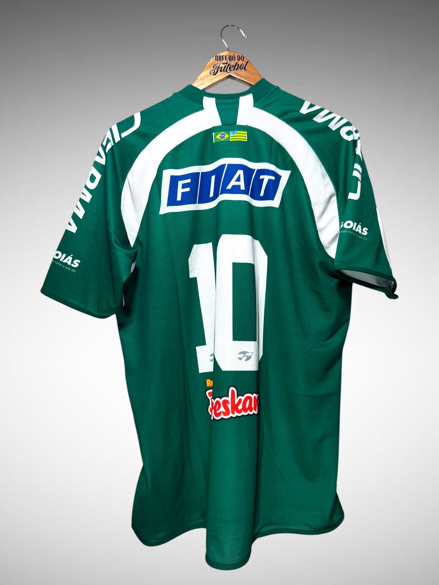 Goiás 2005 Primeira Camisa Tam G N 10.