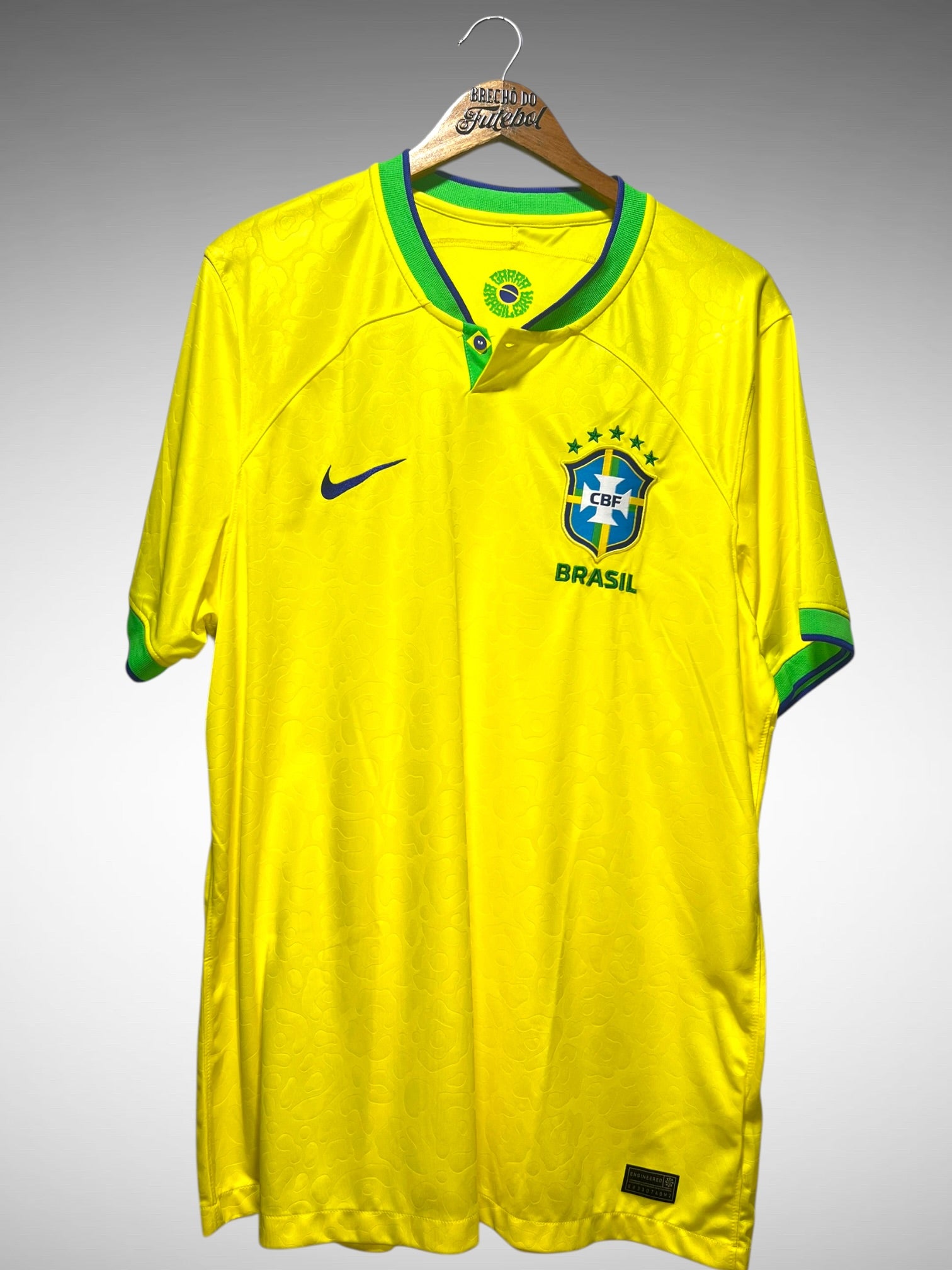 Brasil 2022 Primeira Camisa Tam GG.