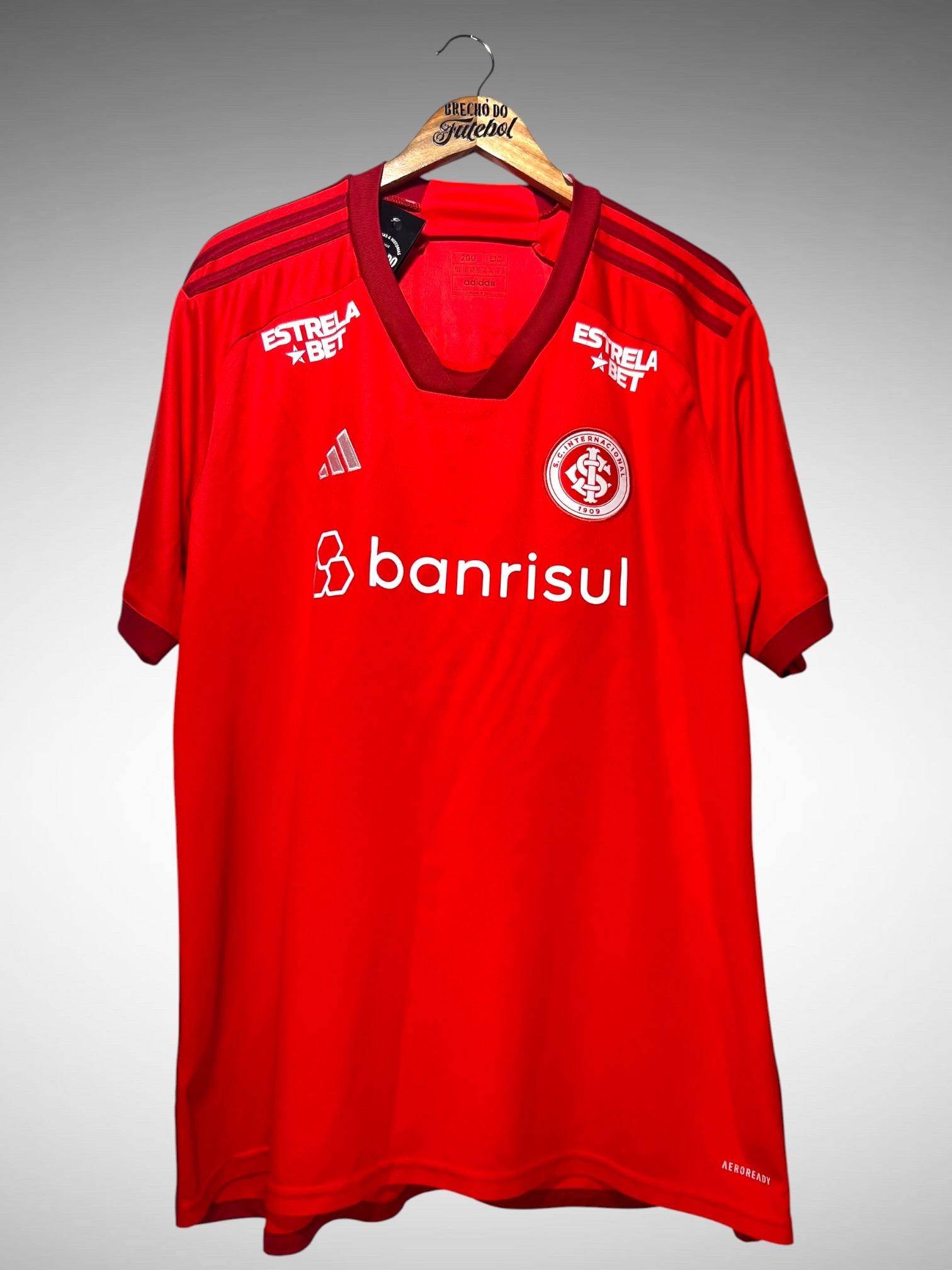 Internacional 2023 Primeira Camisa Tam 3G N 13 E. Valencia.