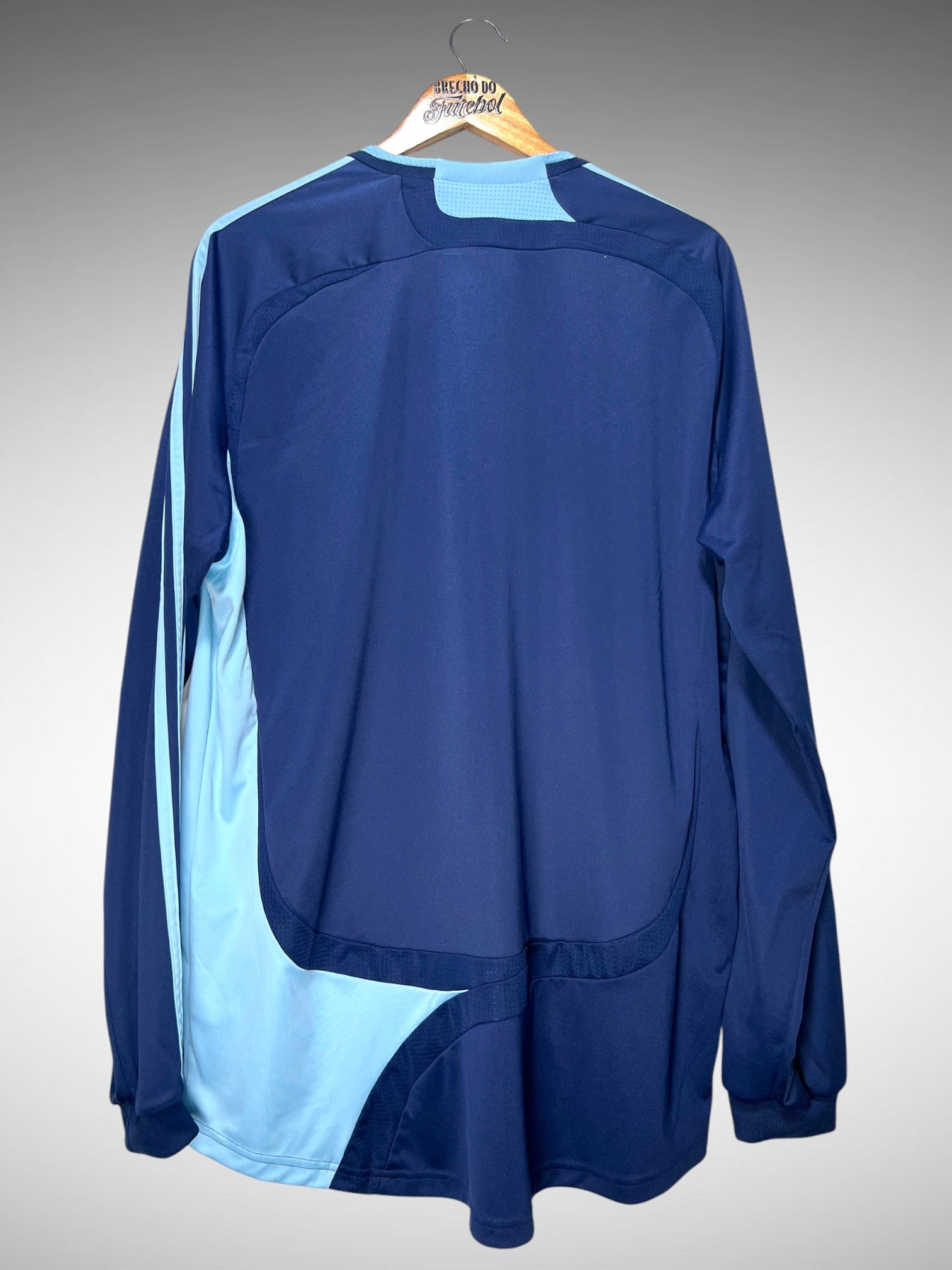 Schalke 04 2007 Primeira Camisa Tam GG Mangas Longas.