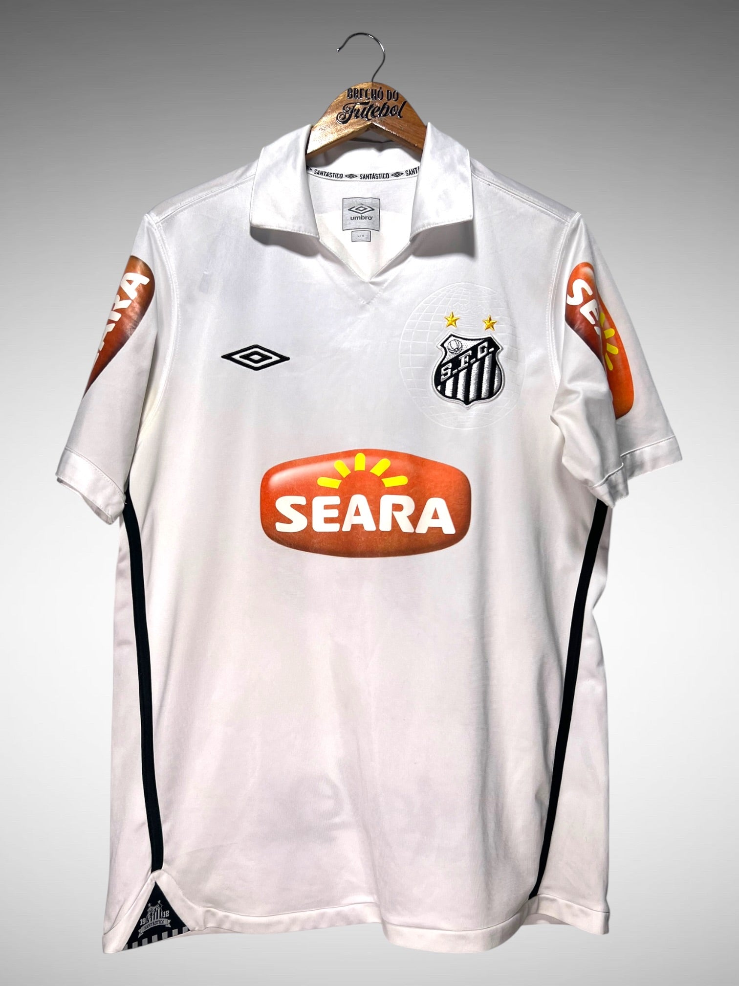 Santos 2010 Primeira Camisa Tam G N 16.