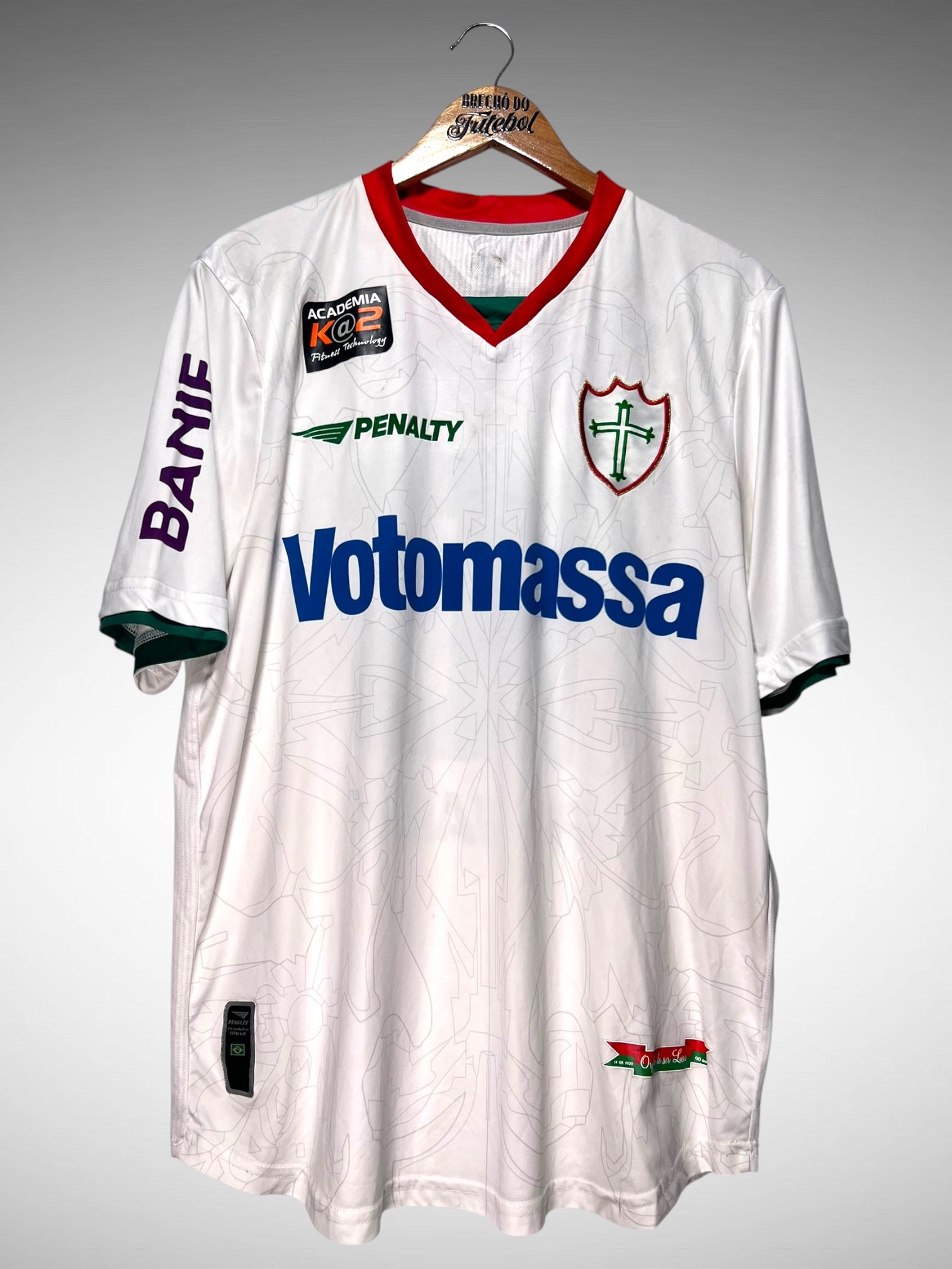 Portuguesa 2010 Segunda Camisa Tam GG N 10.