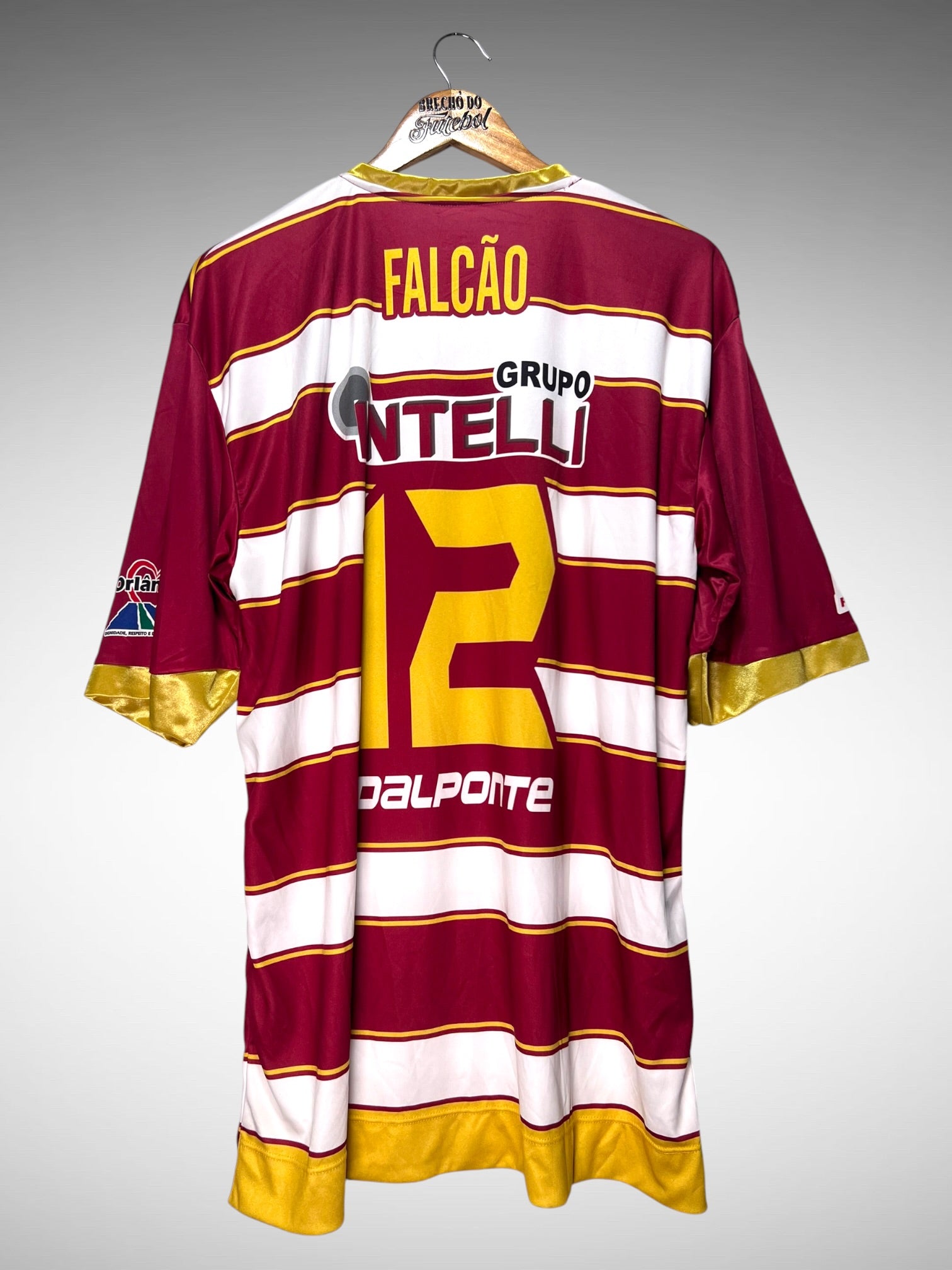 Intelli Futsal 2010's Primeira Camisa Tam GG N 12 Falcão.