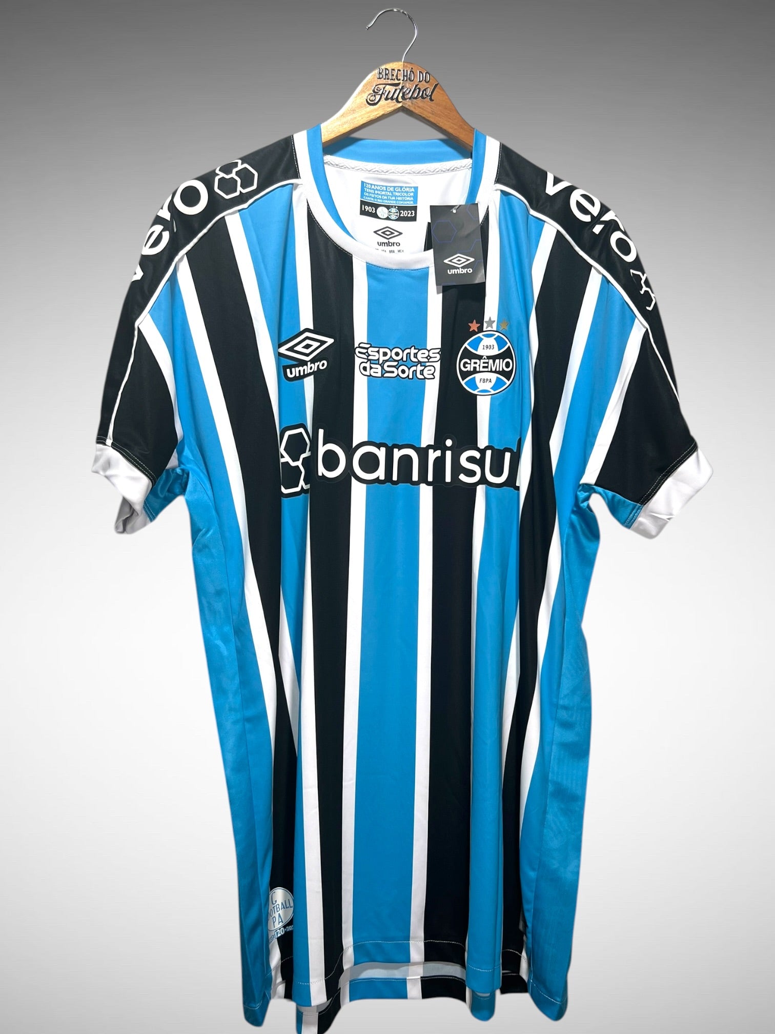 Grêmio 2023 Primeira Camisa Tam GG.
