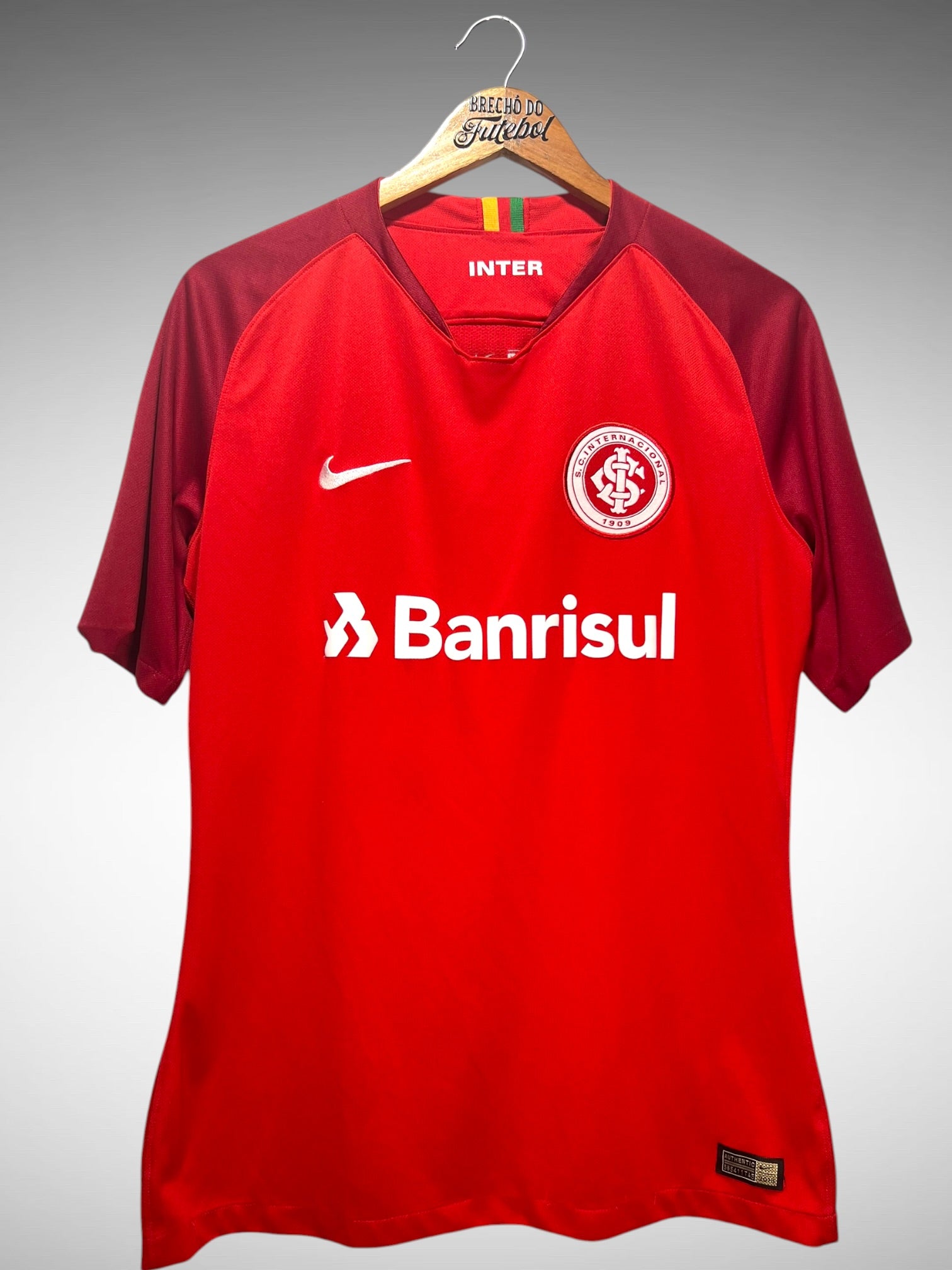 Internacional 2018 Primeira Camisa Tam G N 9.