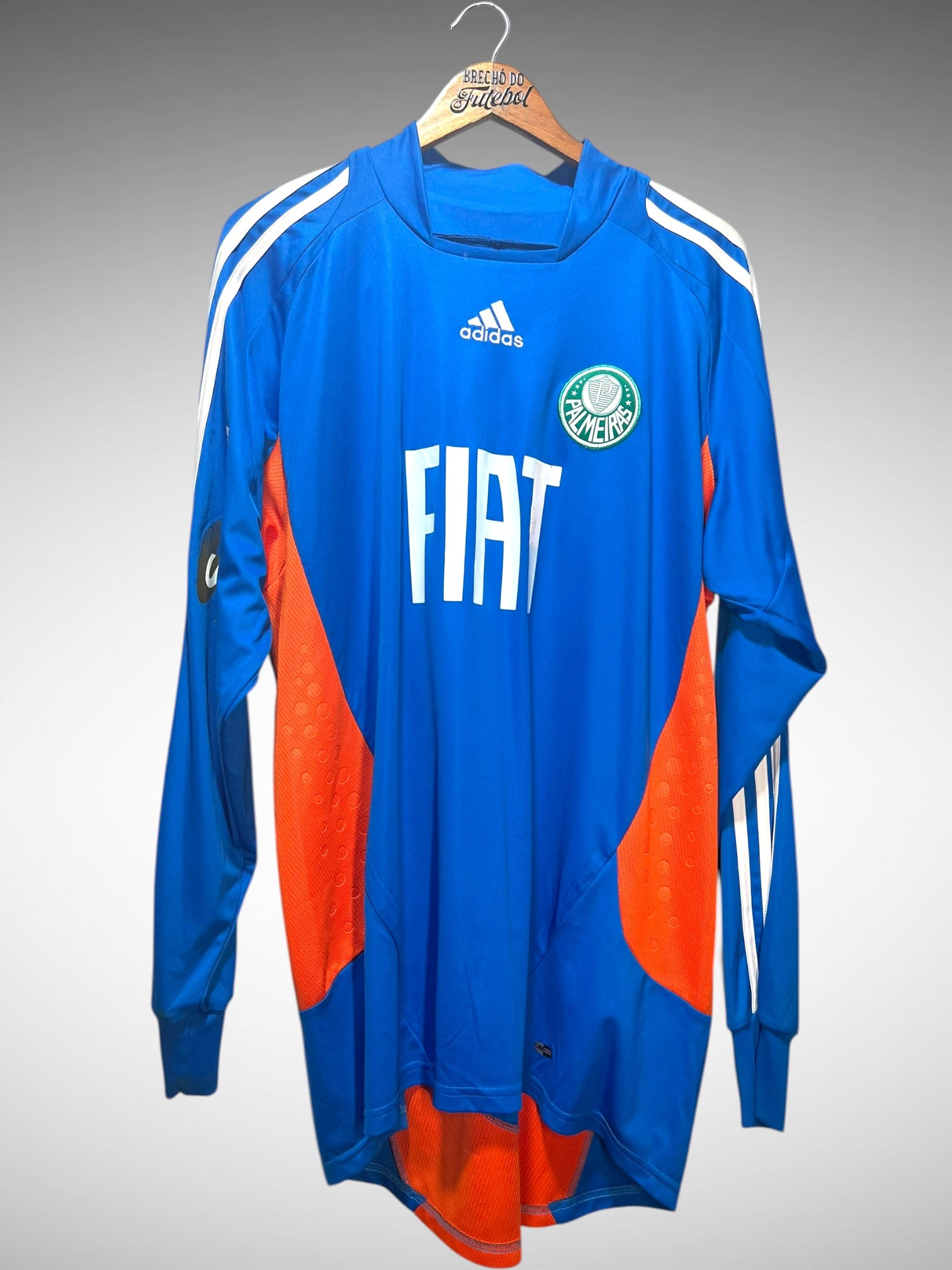 Palmeiras 2008 Camisa de Goleiro Tam GG N 22 Deola Mangas Longas.