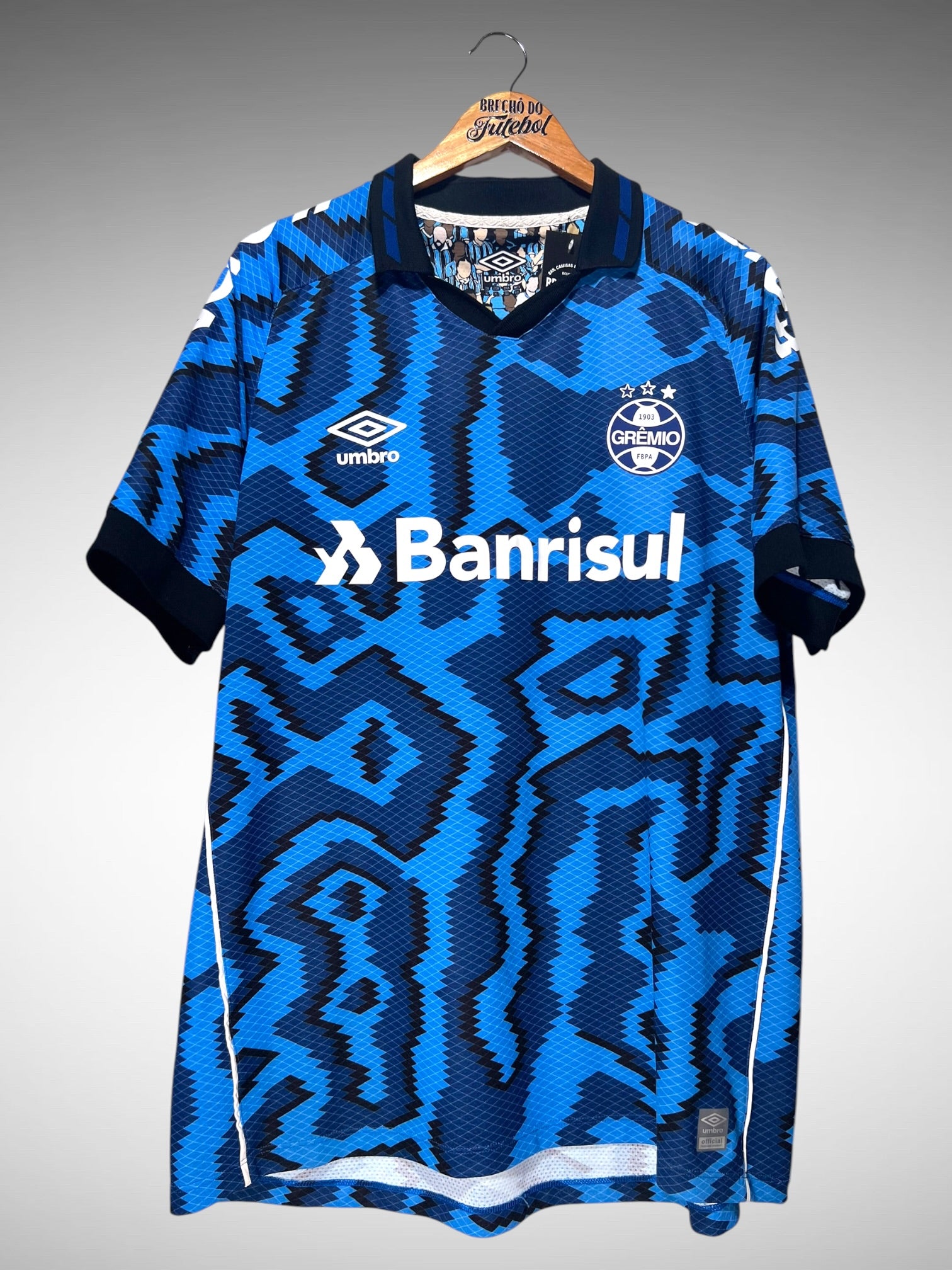 Grêmio 2021 Terceira Camisa Tam GG N 9 Borja.