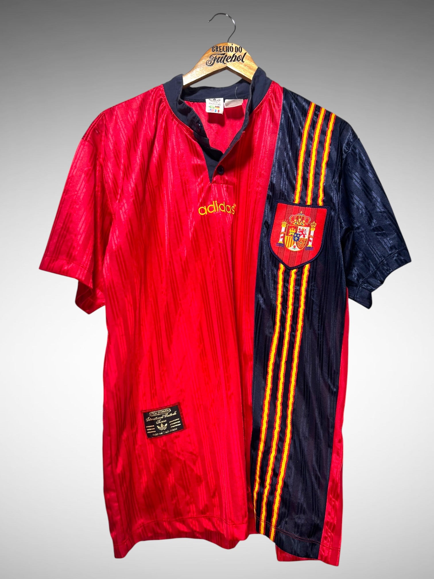 Espanha 1996 Primeira Camisa Tam G.