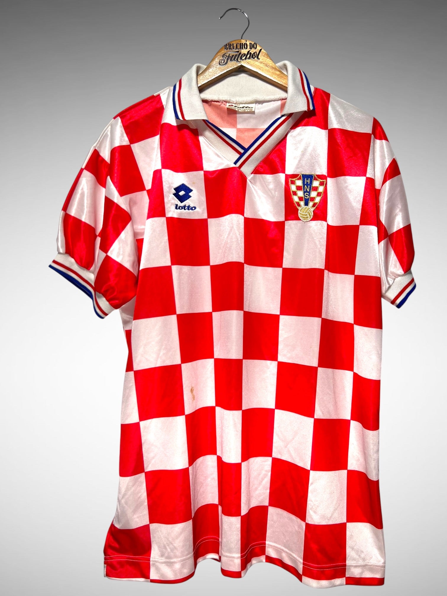 Croácia 1996 Primeira Camisa Tam G.
