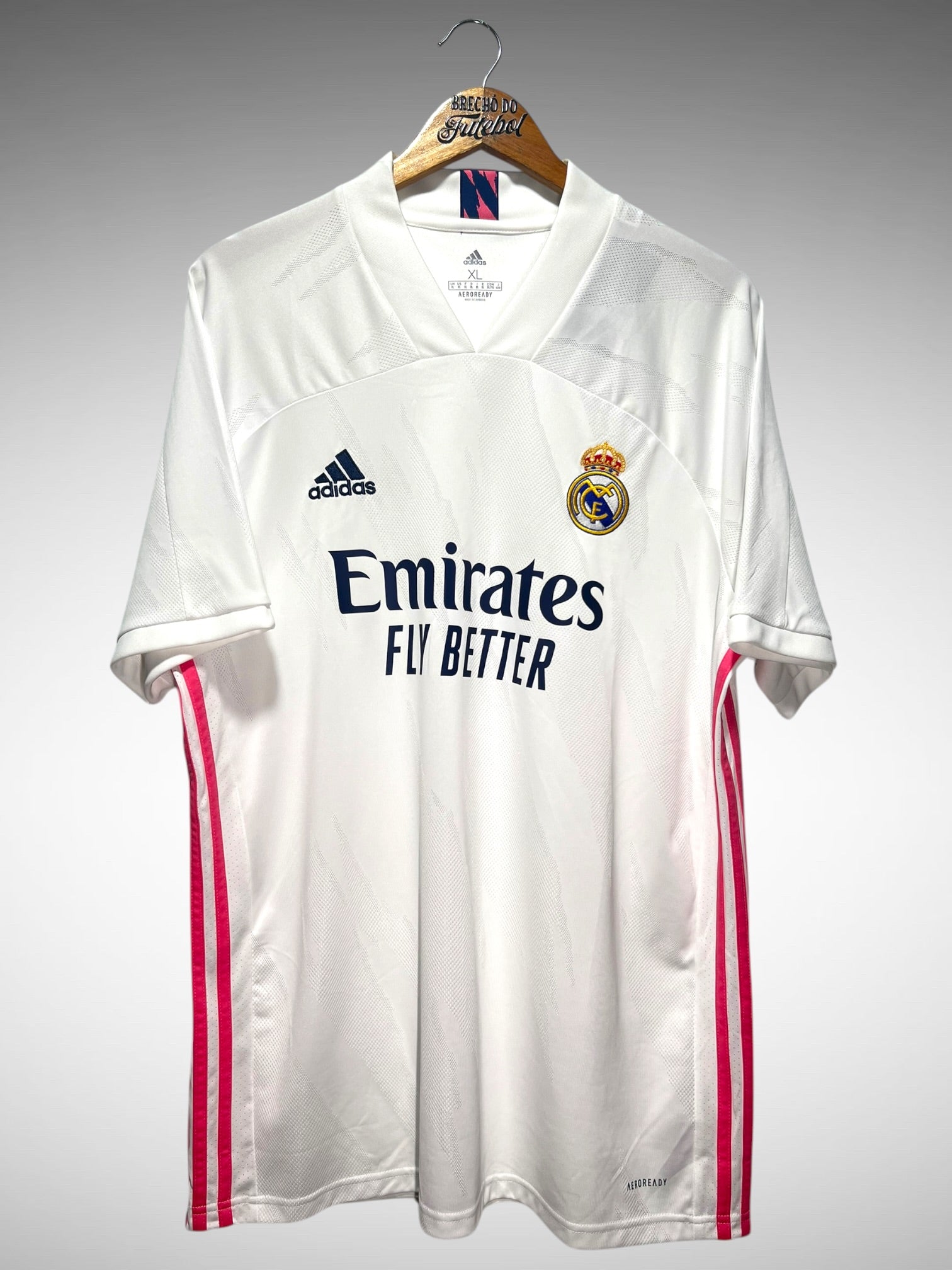 Real Madrid 2020 Primeira Camisa Tam GG.