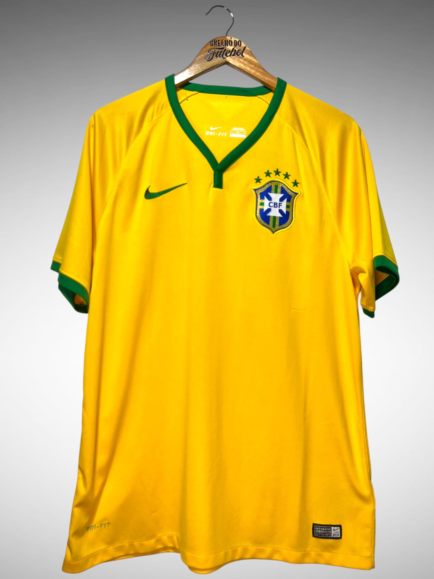 Brasil 2014 Primeira Camisa Tam G N 10.