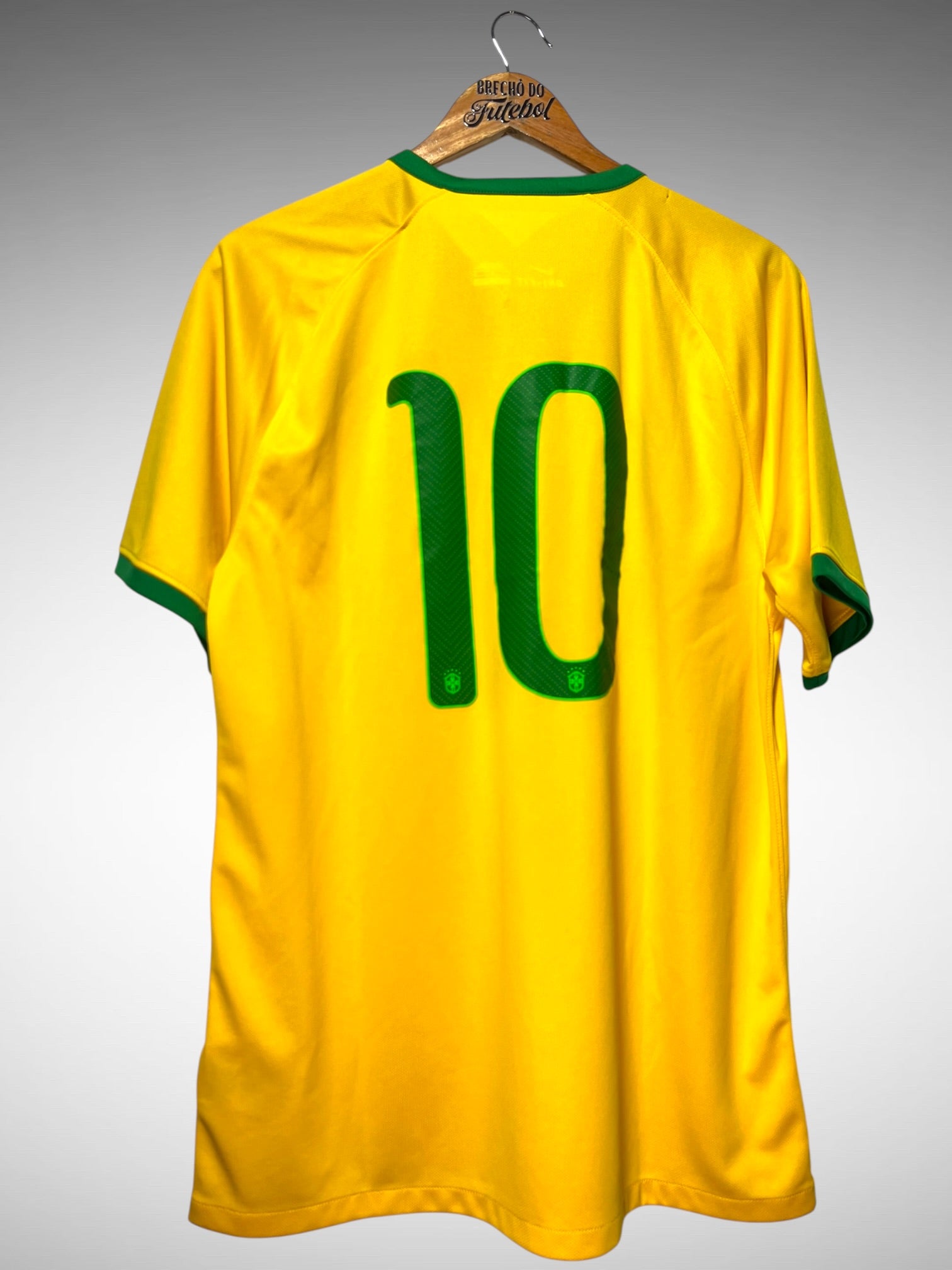 Brasil 2014 Primeira Camisa Tam G N 10.