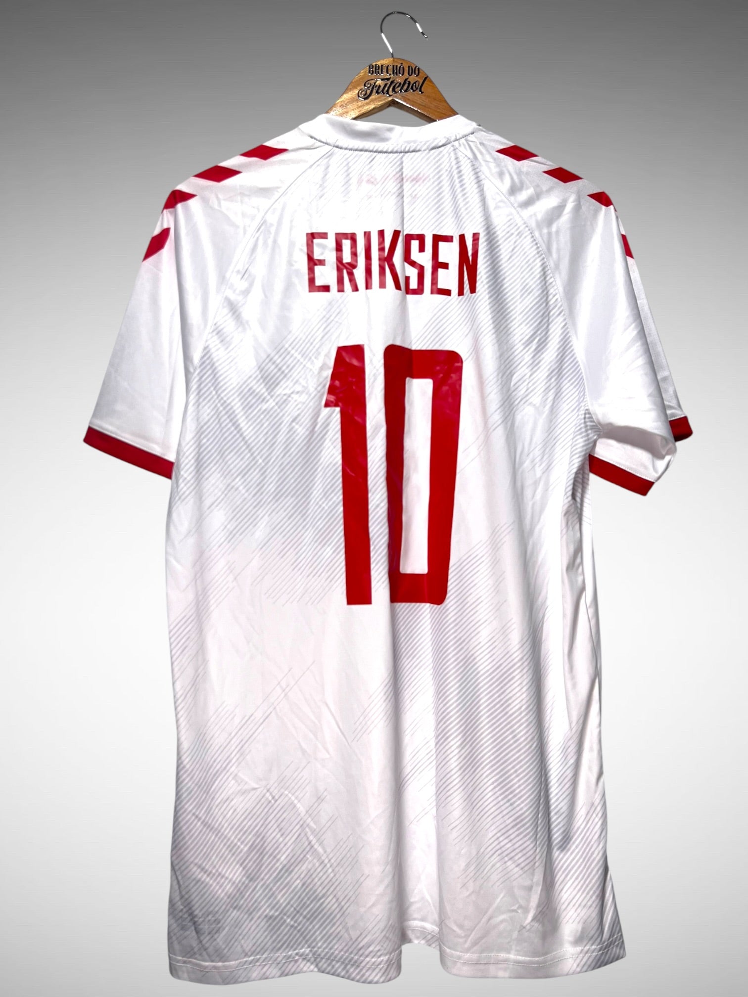 Dinamarca 2020 Segunda Camisa Tam GG N 10 Eriksen.