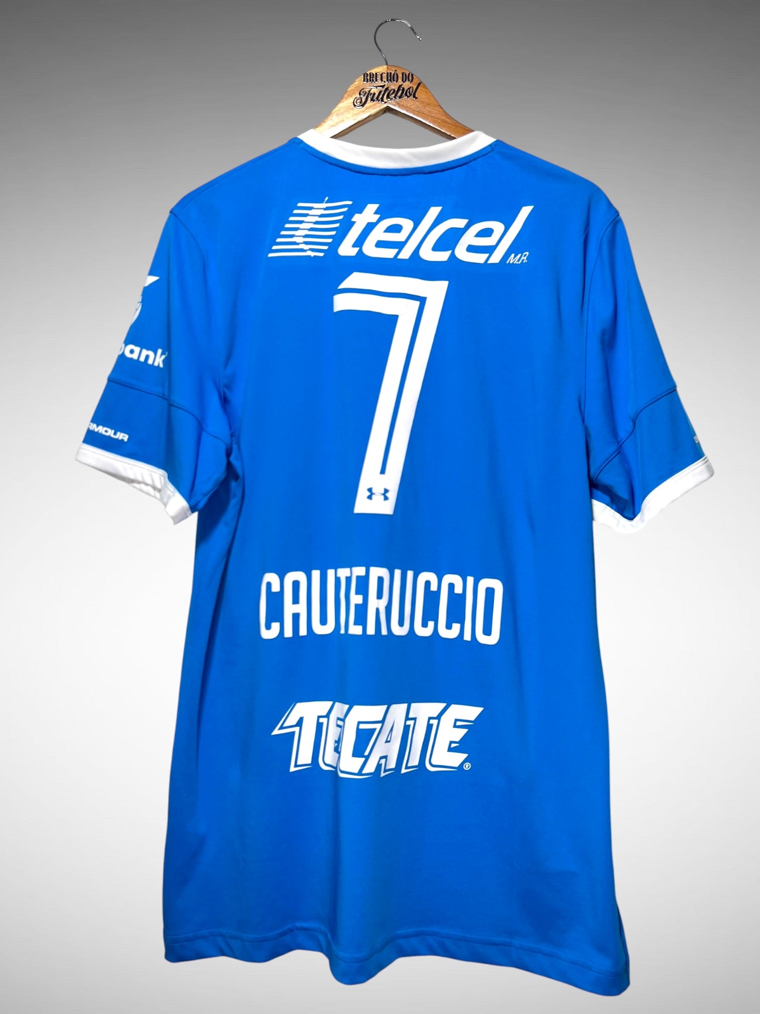 Cruz Azul 2016 Primeira Camisa Tam G N 7 Cauteruccio.