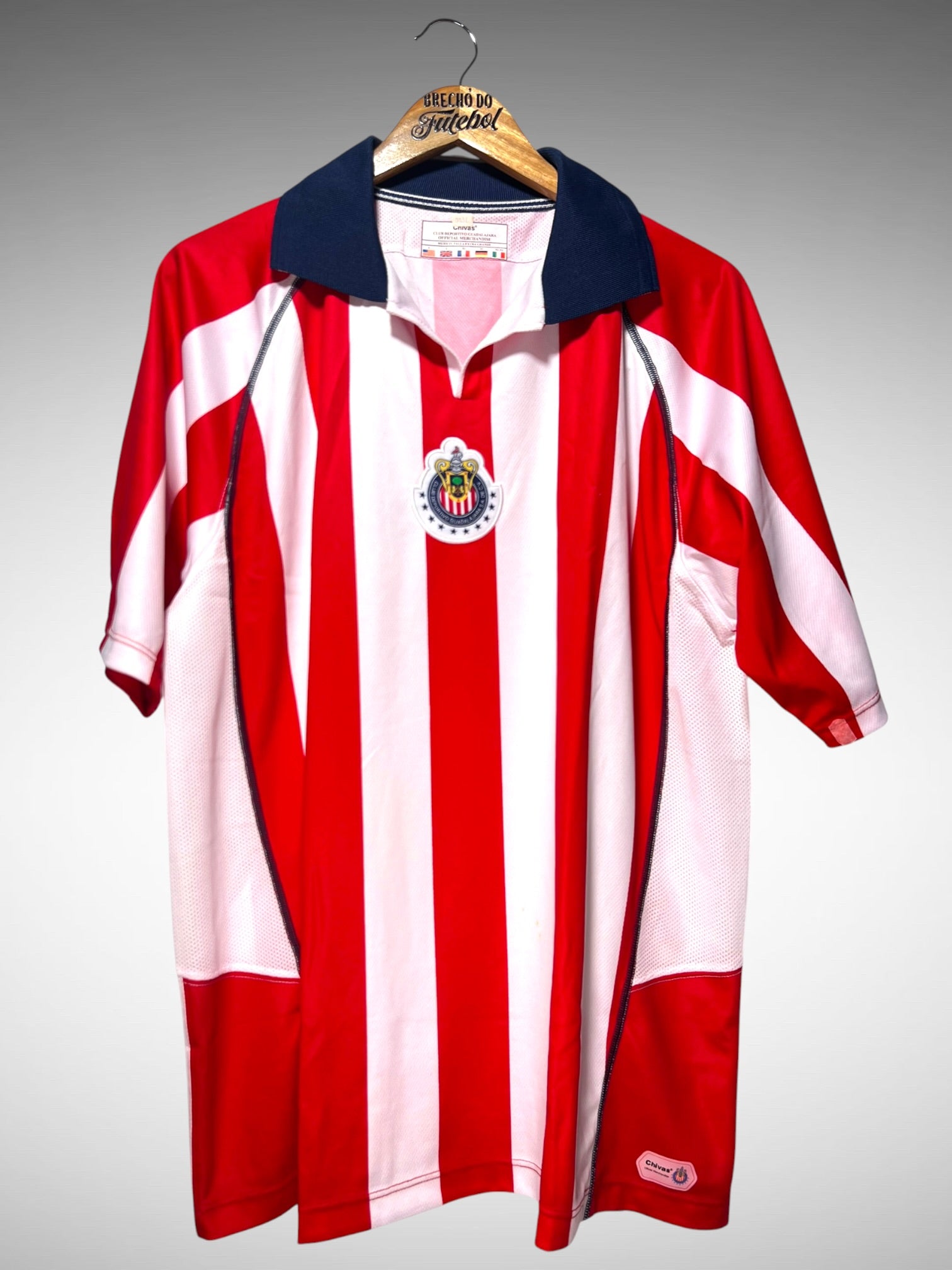 Chivas Guadalajara 2003 Primeira Camisa Tam G.