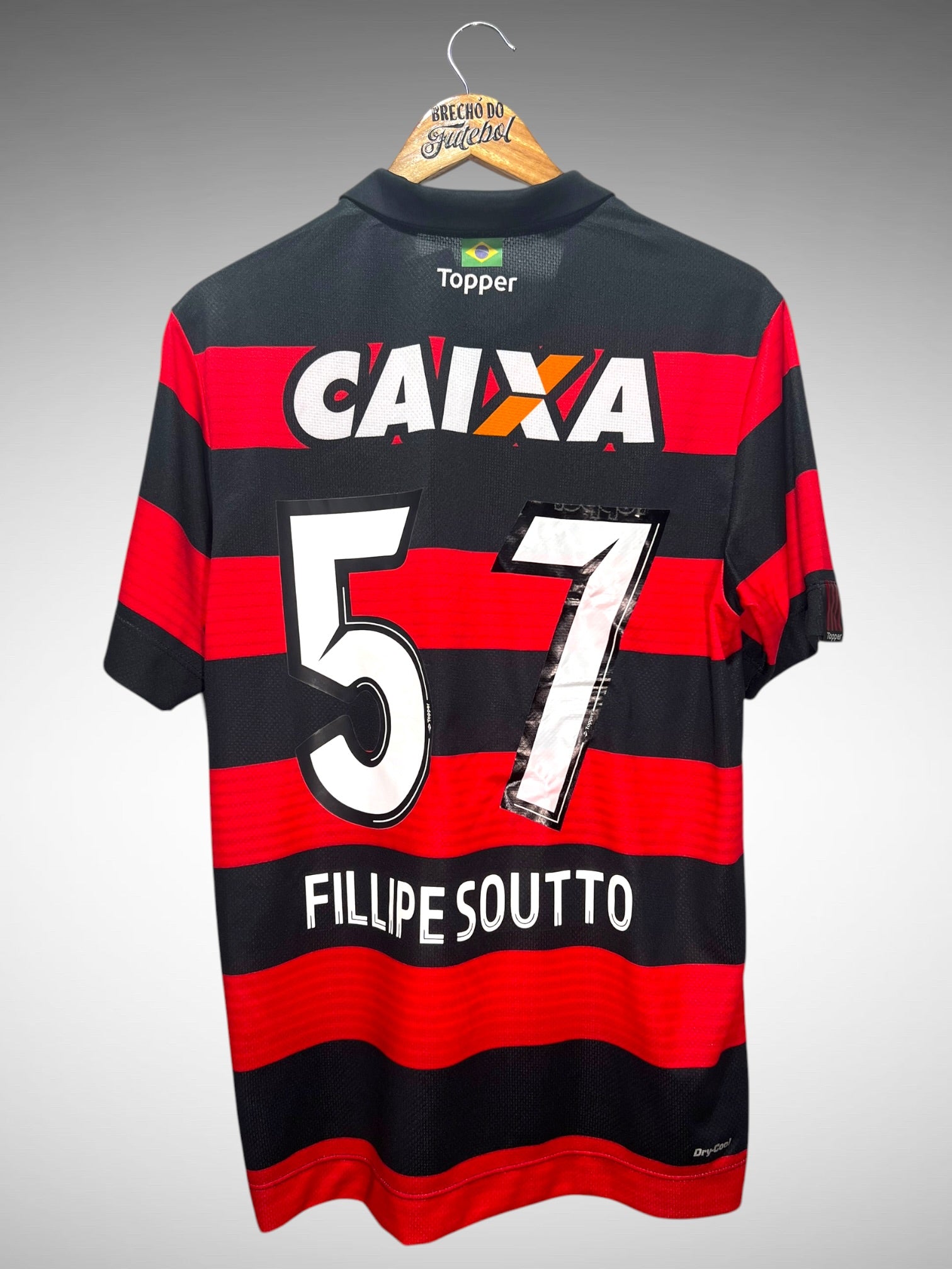Vitória 2017 Primeira Camisa Tam M N 57 Fillipe Soutto.