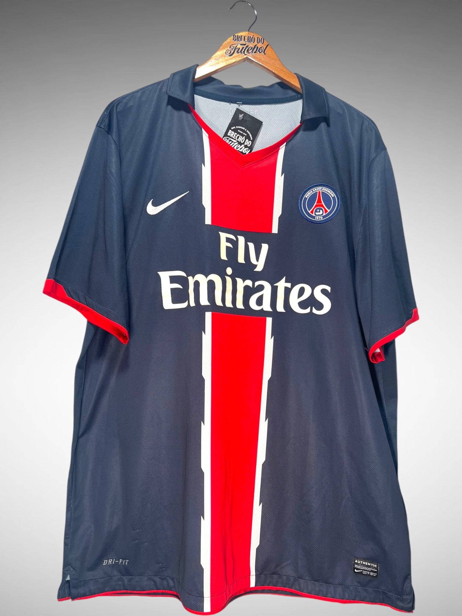 Paris Saint-Germain 2010 Primeira Camisa Tam 3G.