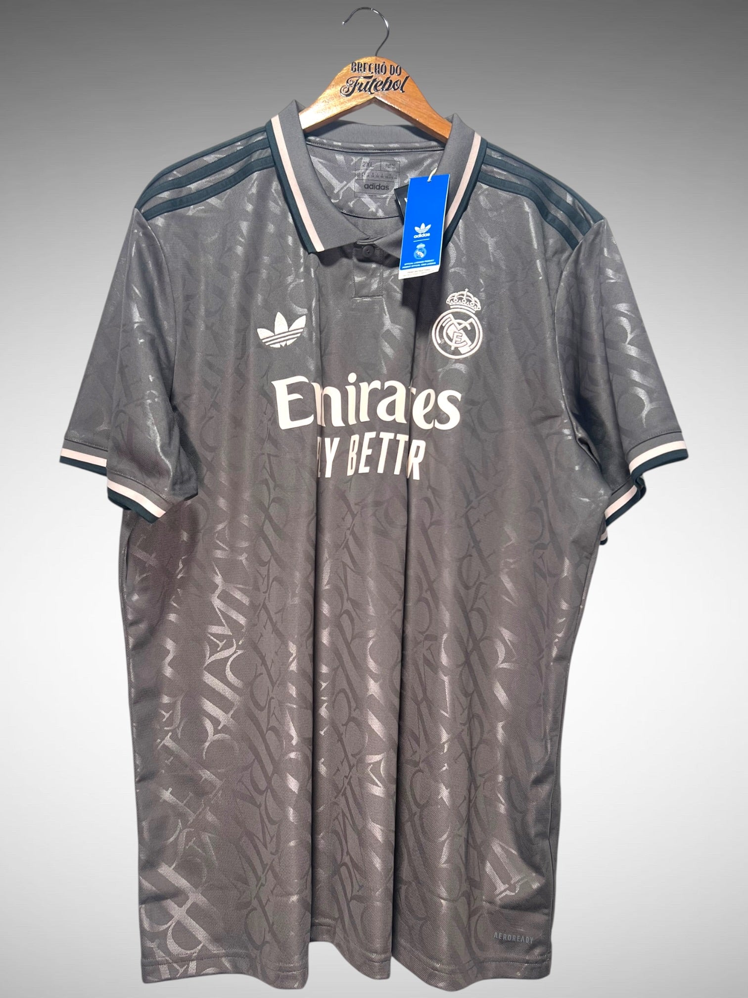 Real Madrid 2024 Terceira Camisa Tam 3G.