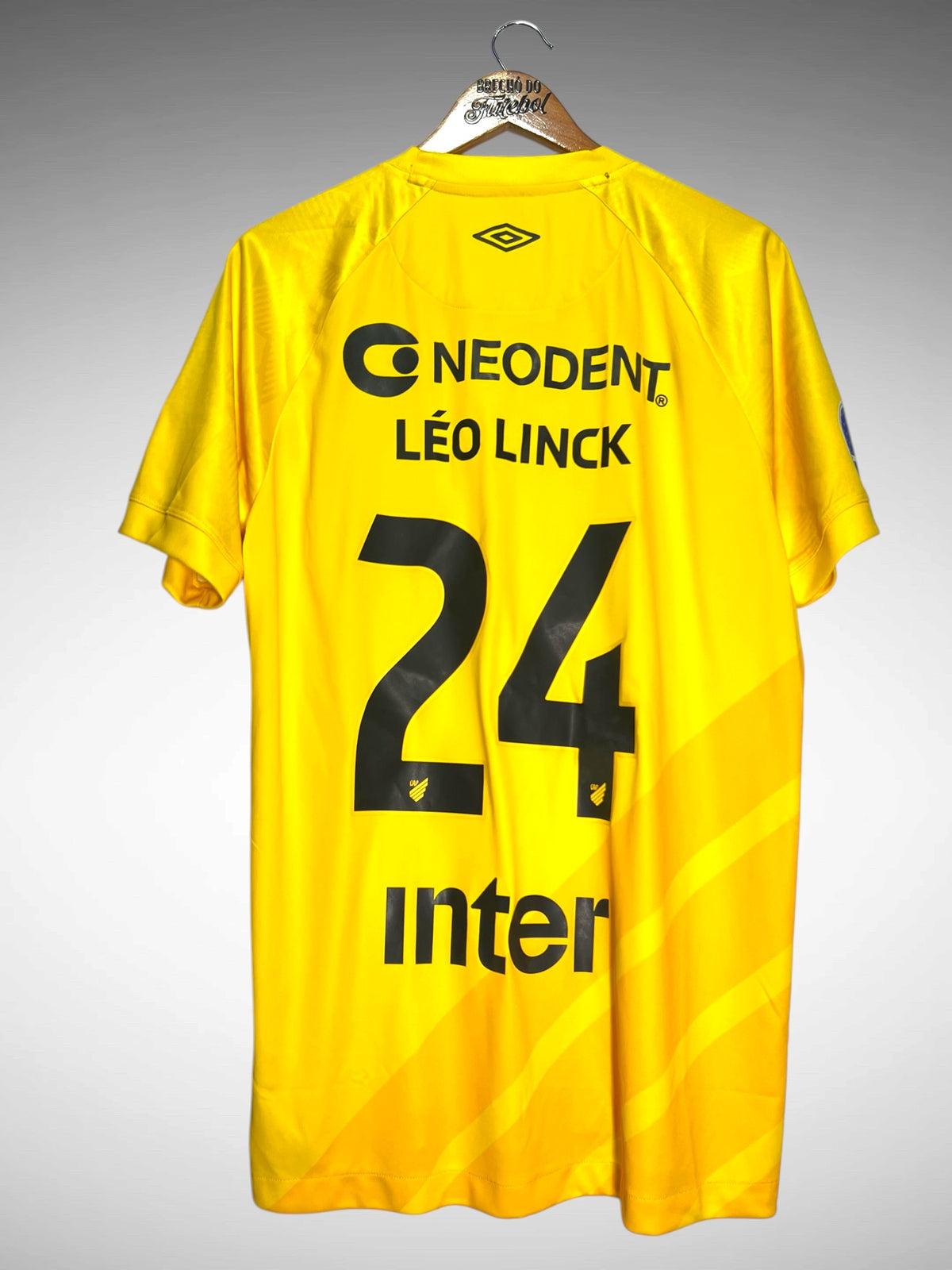 Athletico Paranaense 2023 Camisa de Goleiro Tam G N 24 Léo Linck.