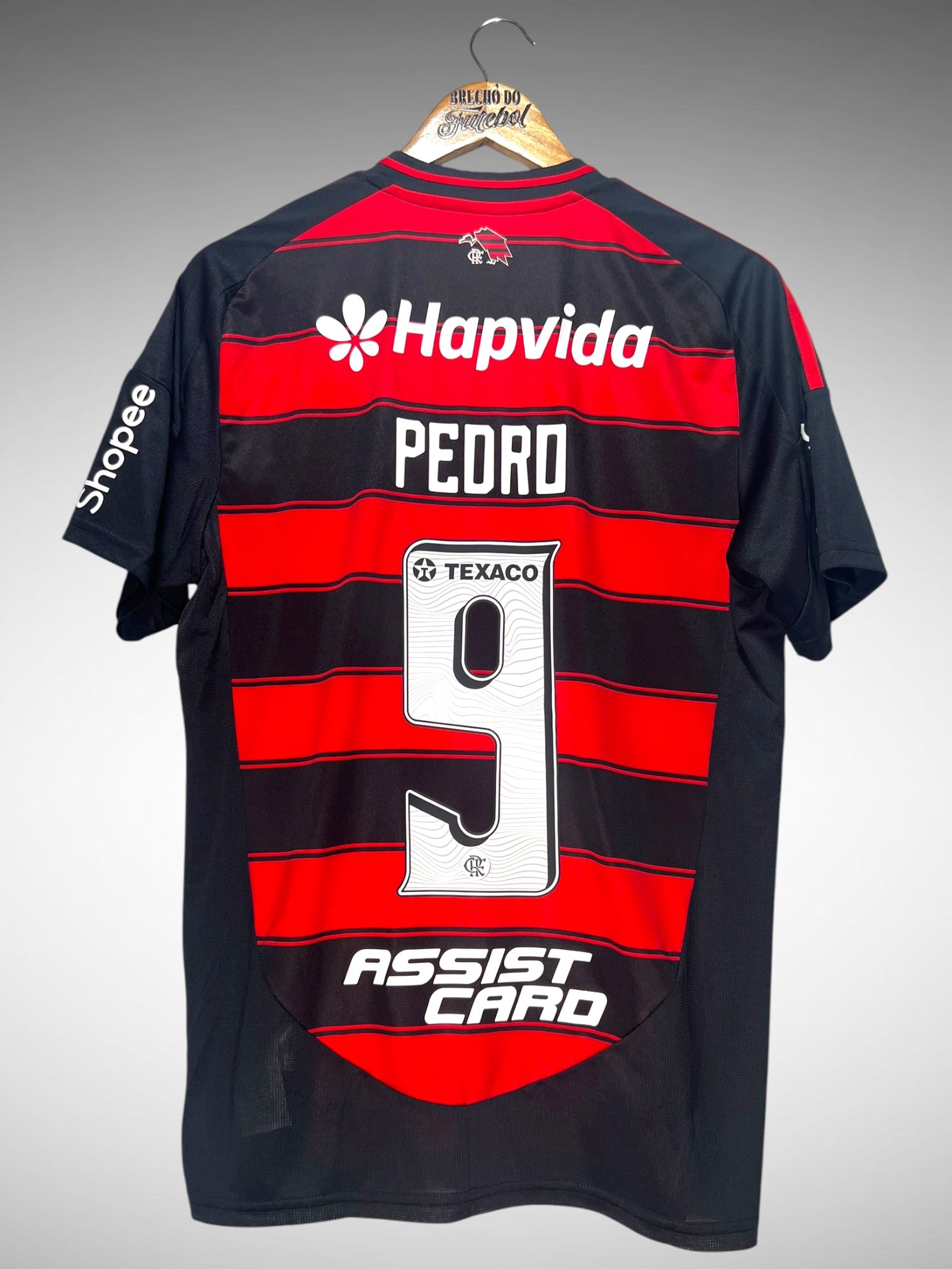 Flamengo 2025 Primeira Camisa Tam M N 9 Pedro.