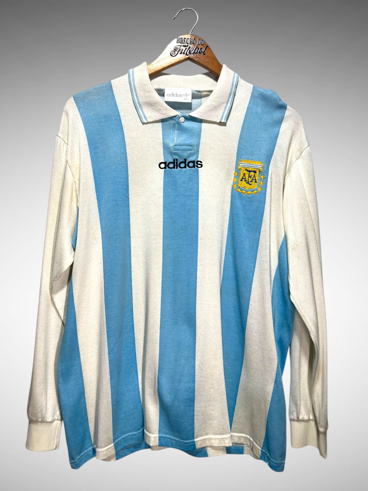 Argentina 1994 Primeira Camisa Tam M Mangas Longas.