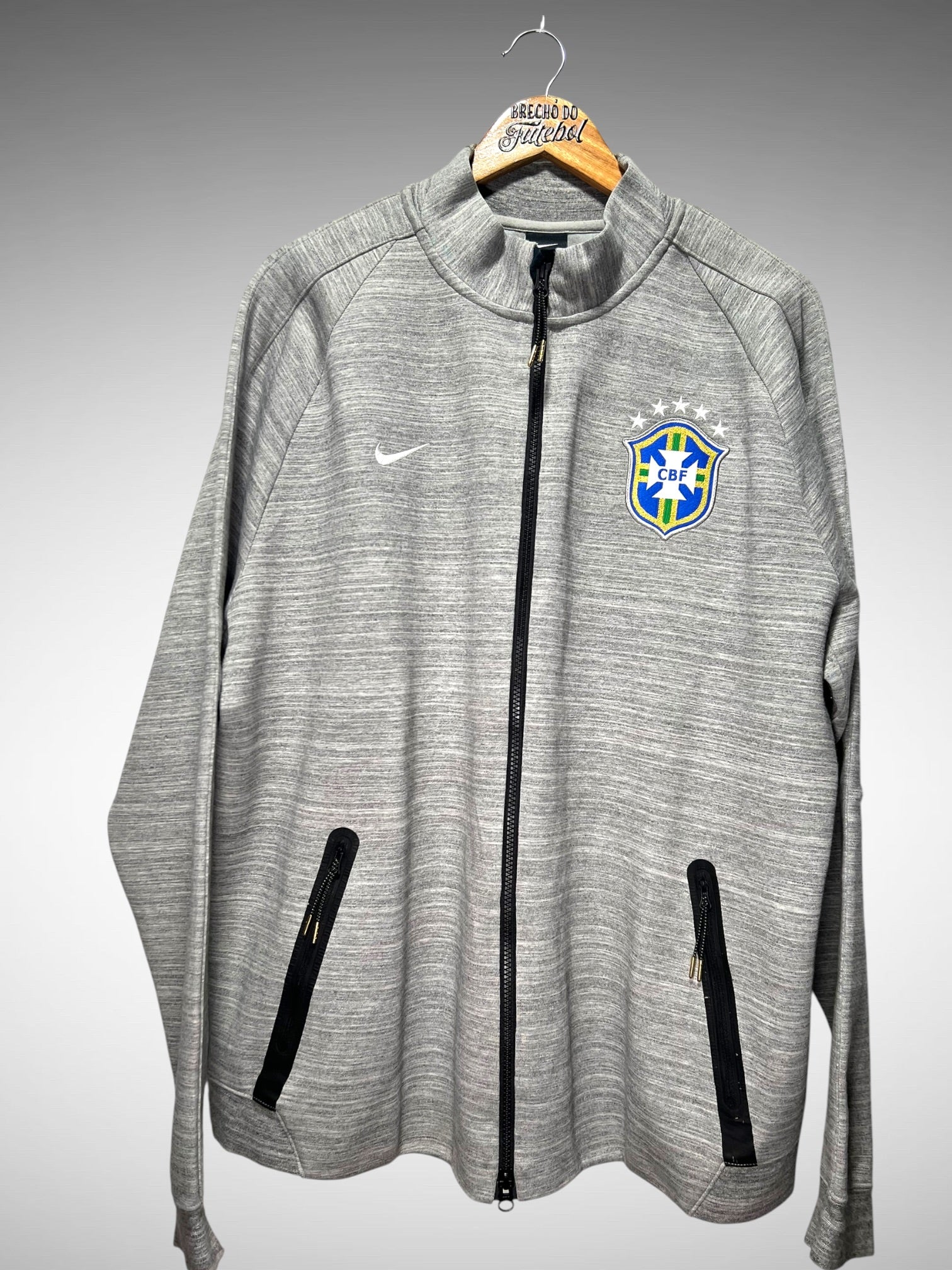 Brasil 2014 Jaqueta Tech Fleece Tam 3G.