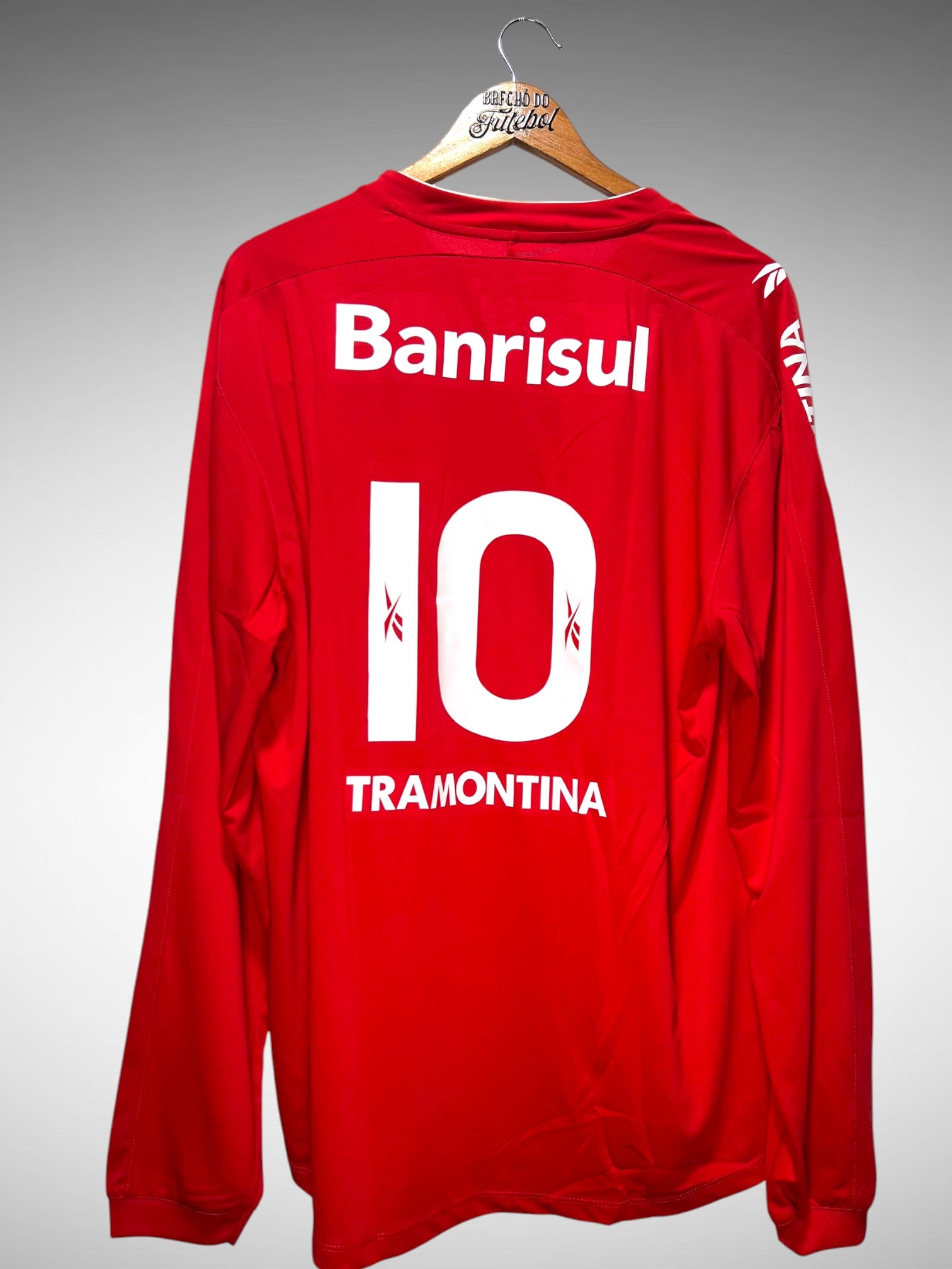 Internacional 2010 Primeira Camisa Tam GG N 10 Mangas Longas.