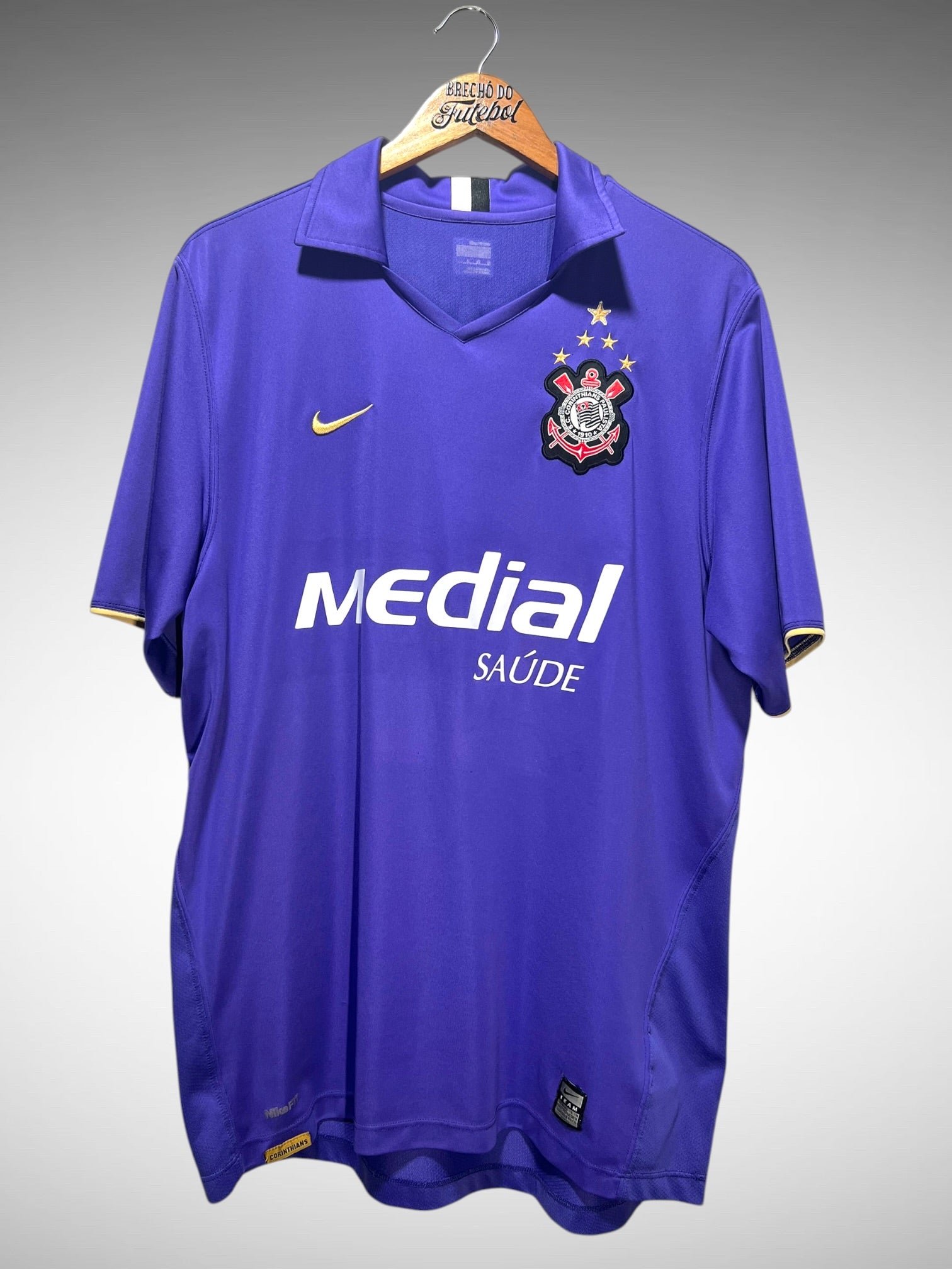 Corinthians 2008 Terceira Camisa Tam G N 17 Herrera.