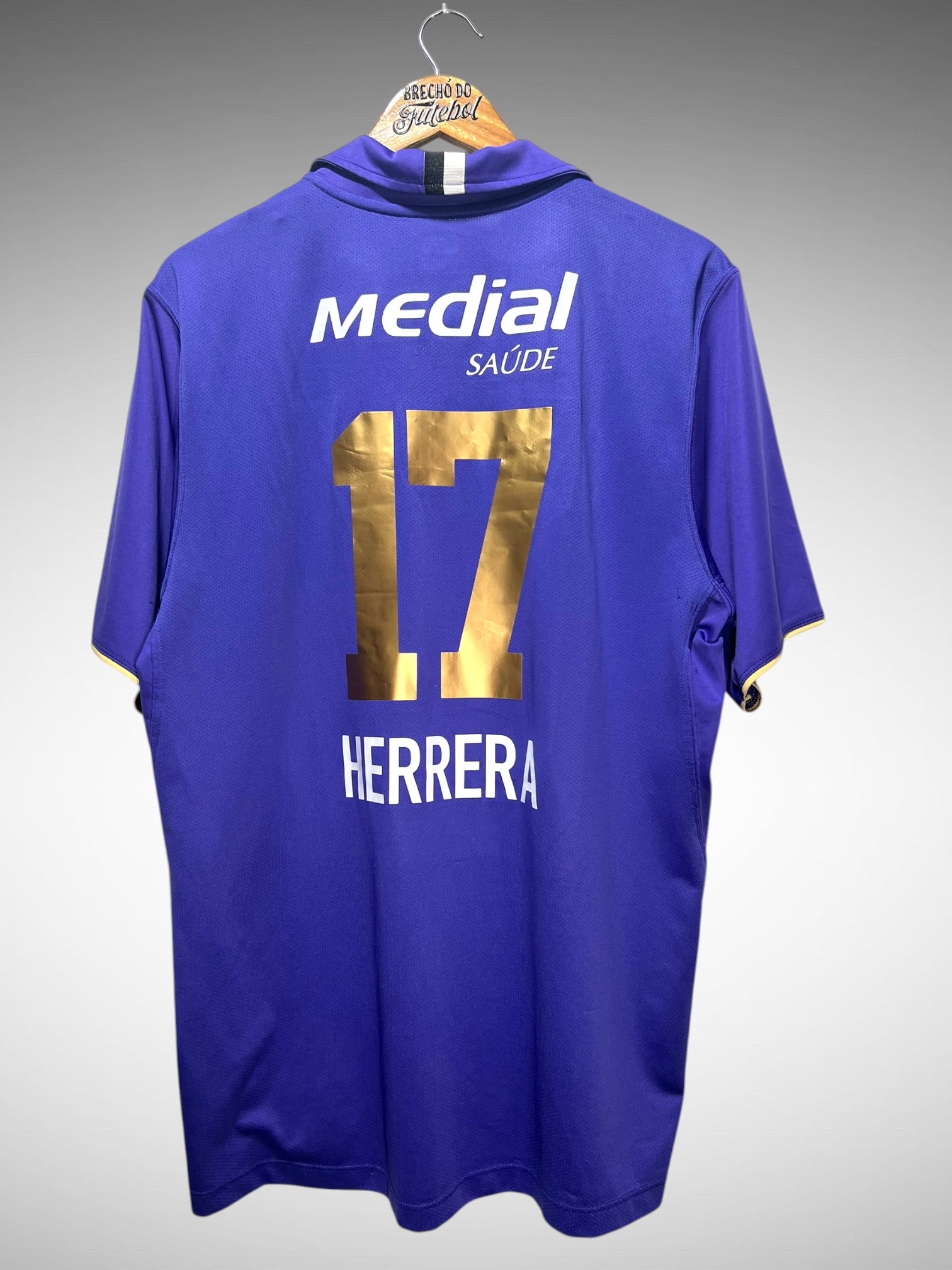 Corinthians 2008 Terceira Camisa Tam G N 17 Herrera.