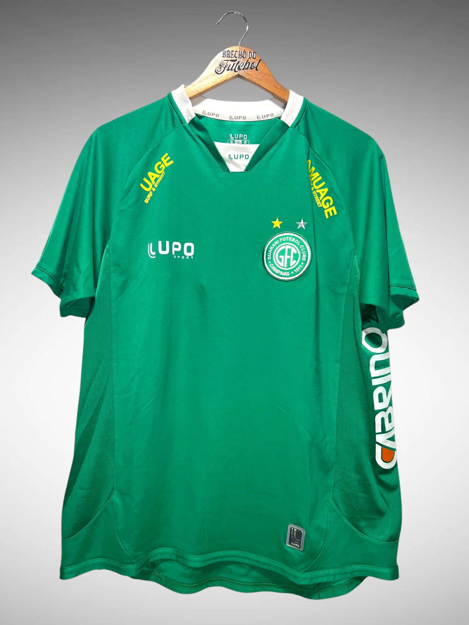Guarani 2010 Primeira Camisa Tam G N 5.