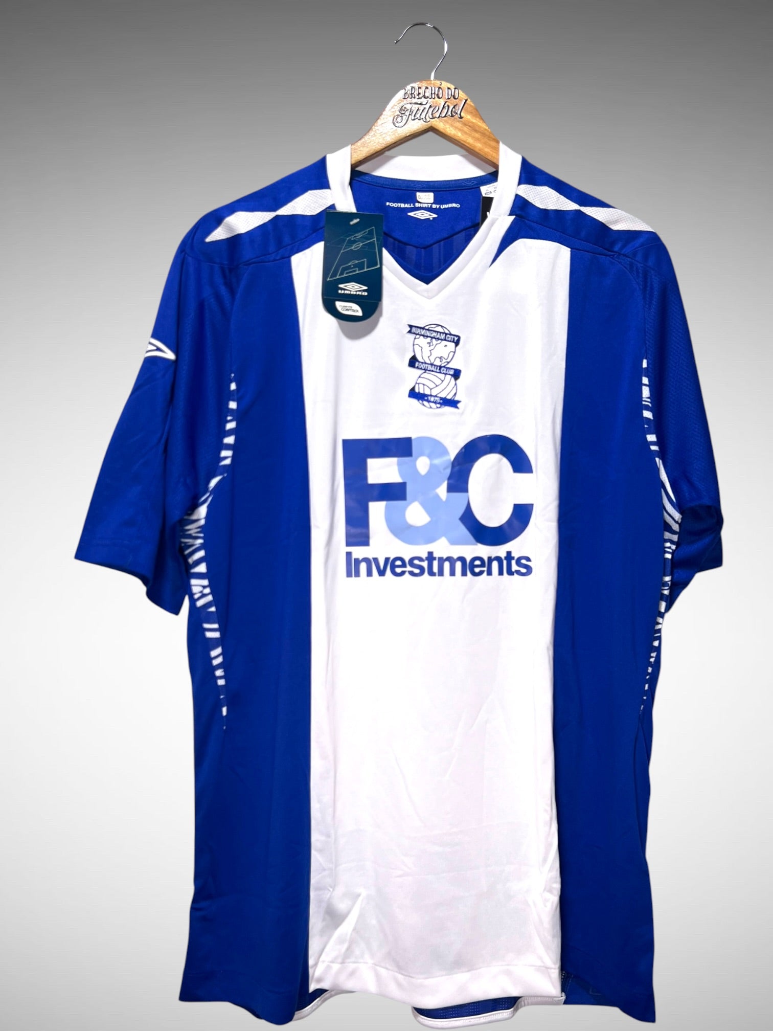 Birmingham City 2007 Primeira Camisa Tam GG.