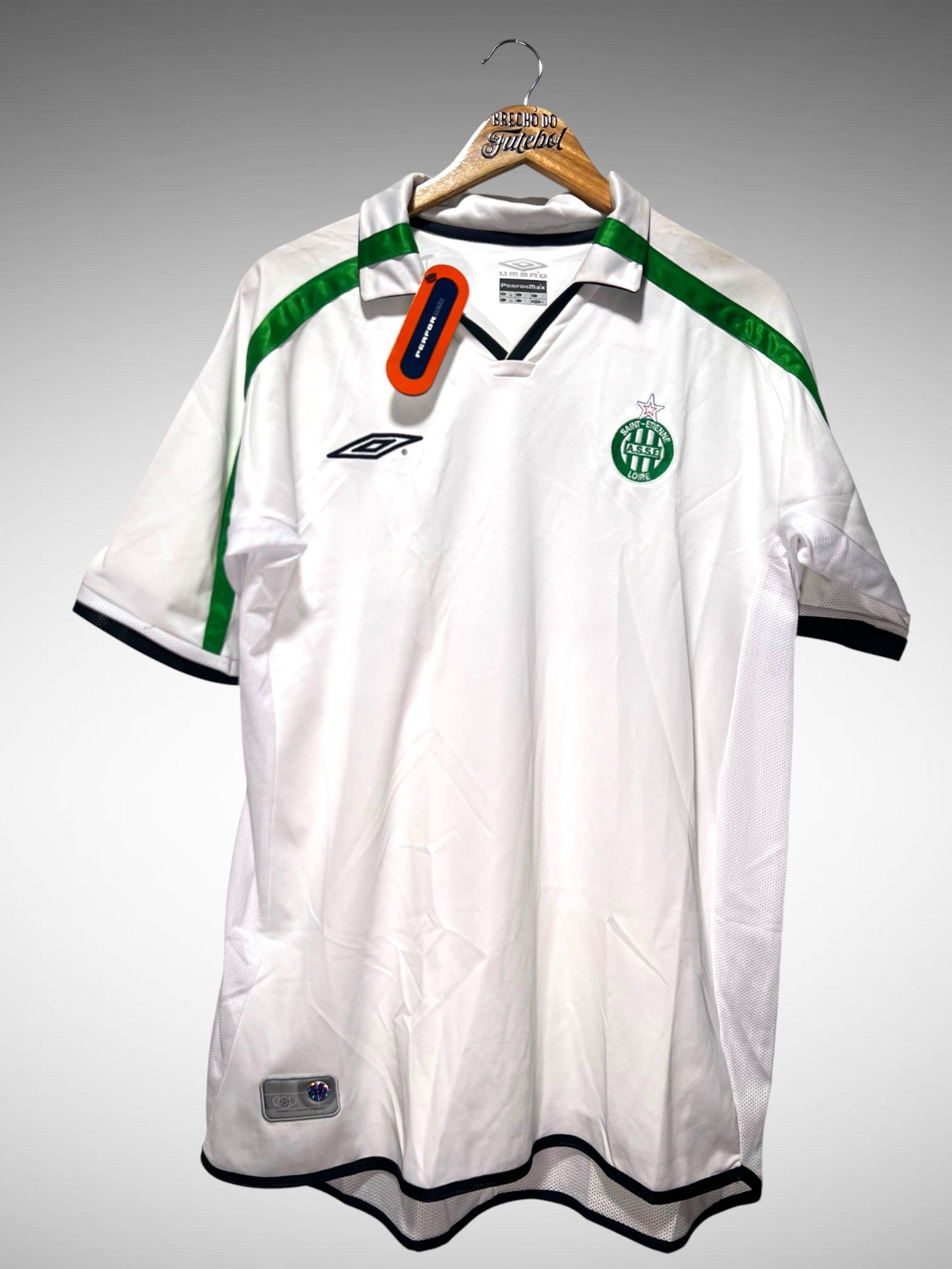Saint-Etienne 2001 Segunda Camisa Tam G.