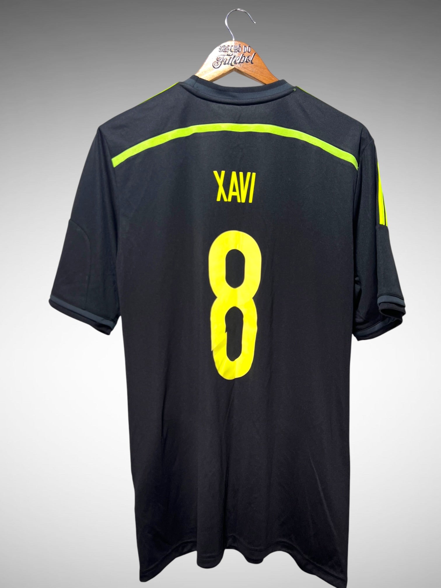 Espanha 2014 Segunda Camisa Tam G N 8 Xavi.