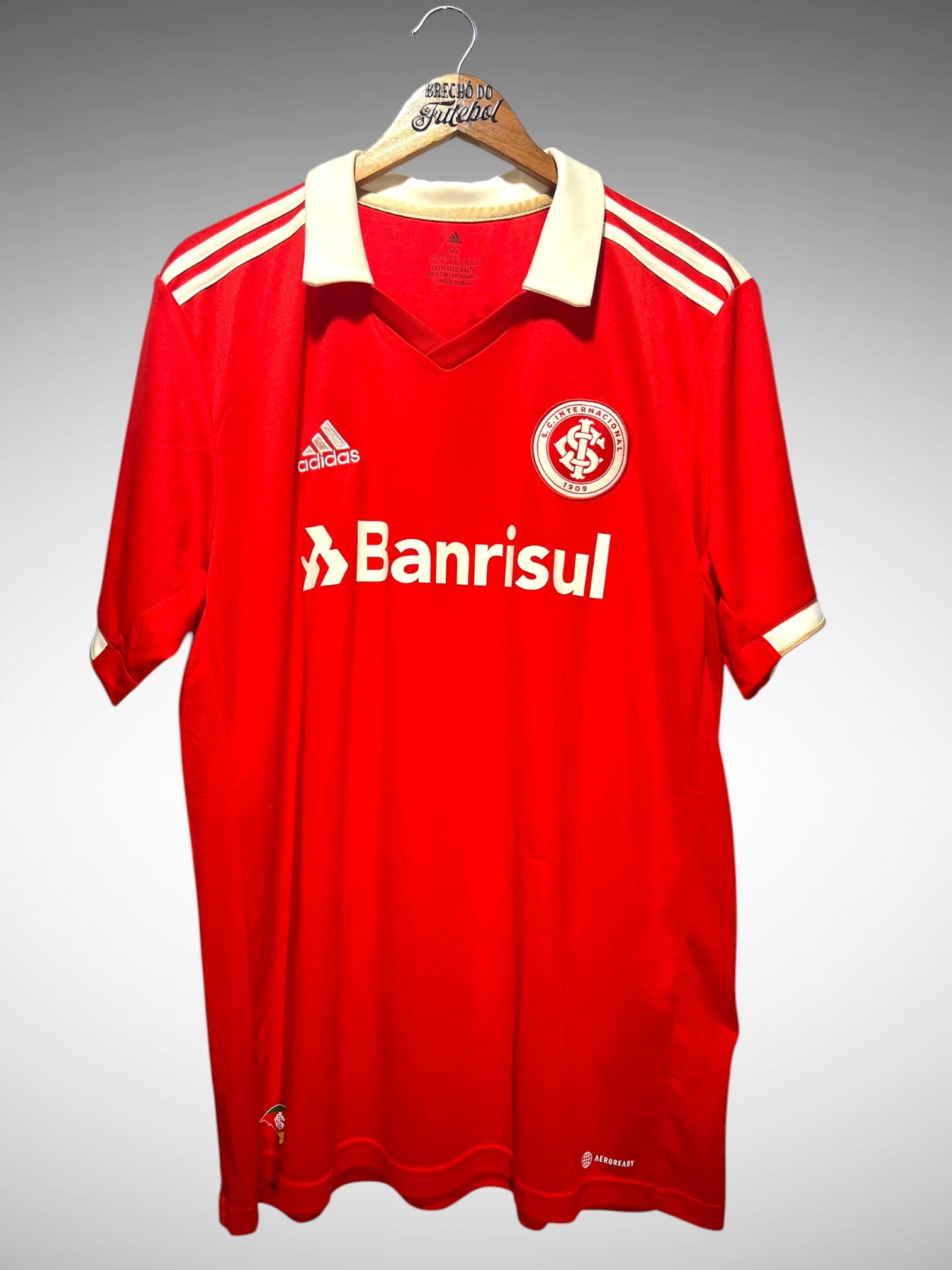 Internacional 2022 Primeira Camisa Tam GG N 10.