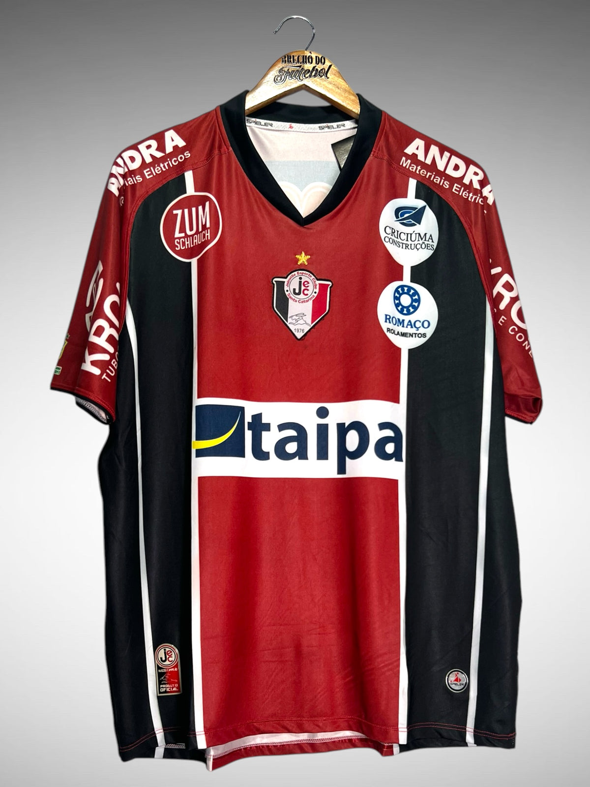 Joinville 2012 Primeira Camisa Tam G N 9.