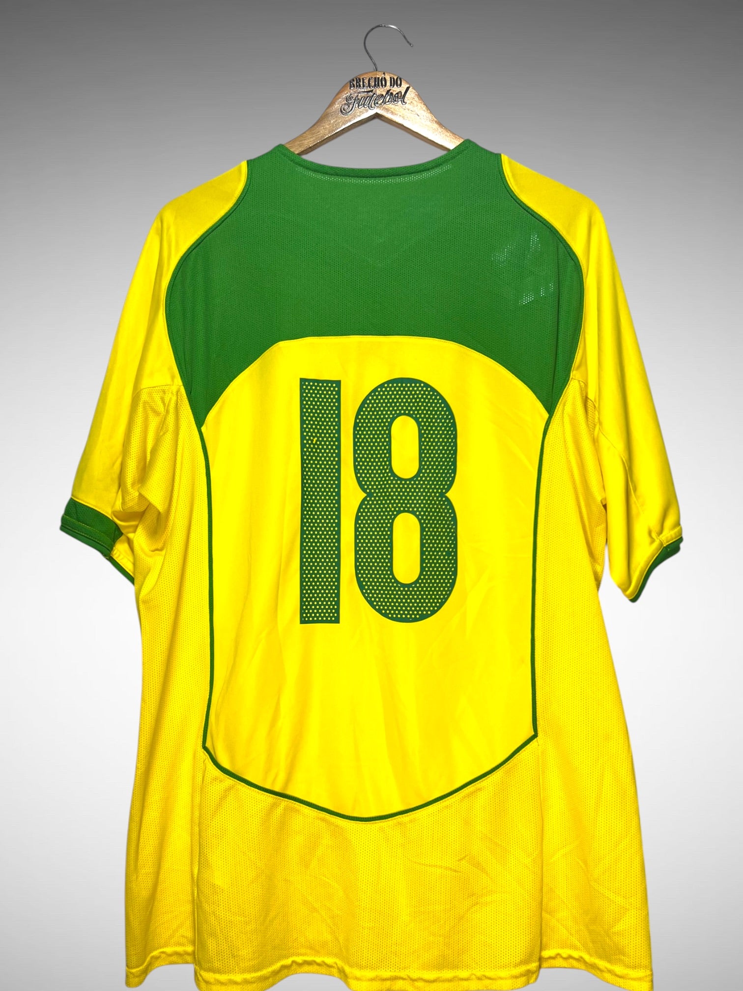 Brasil 2004 Primeira Camisa Tam GG N 18.