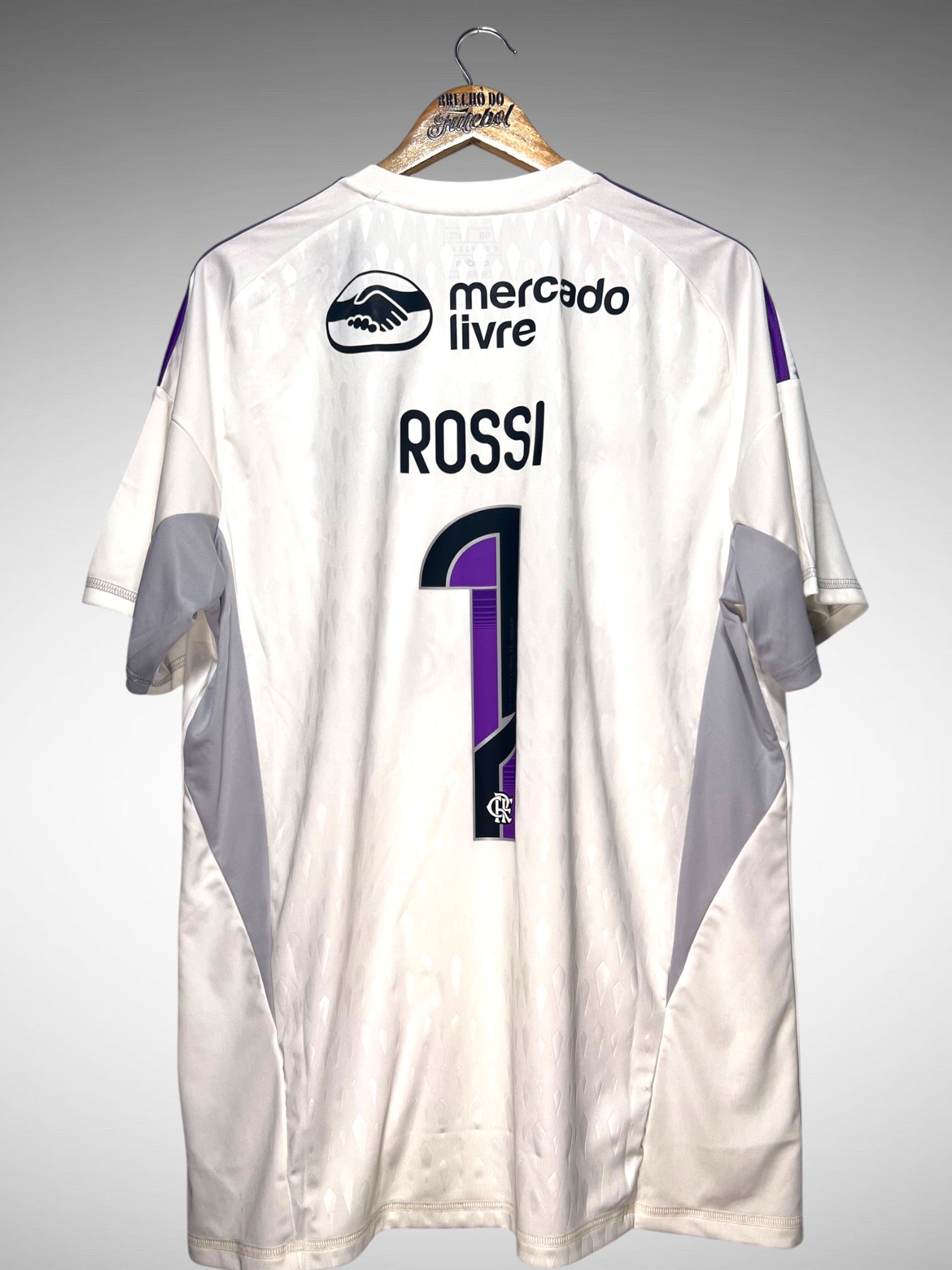 Flamengo 2023 Camisa de Goleiro Tam GG N 1 Rossi.