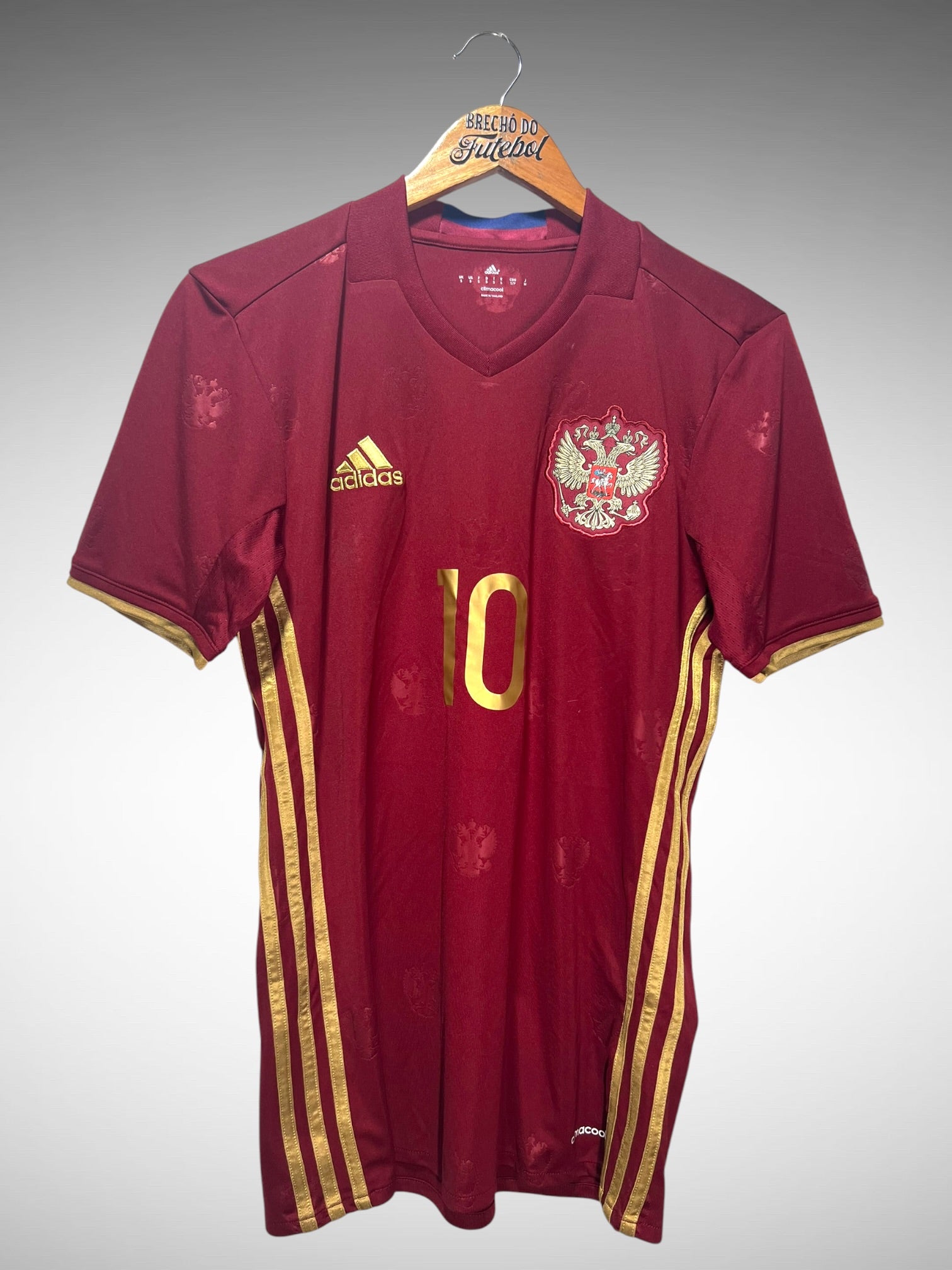 Rússia 2016 Primeira Camisa Tam P N 10 Dzagoev.