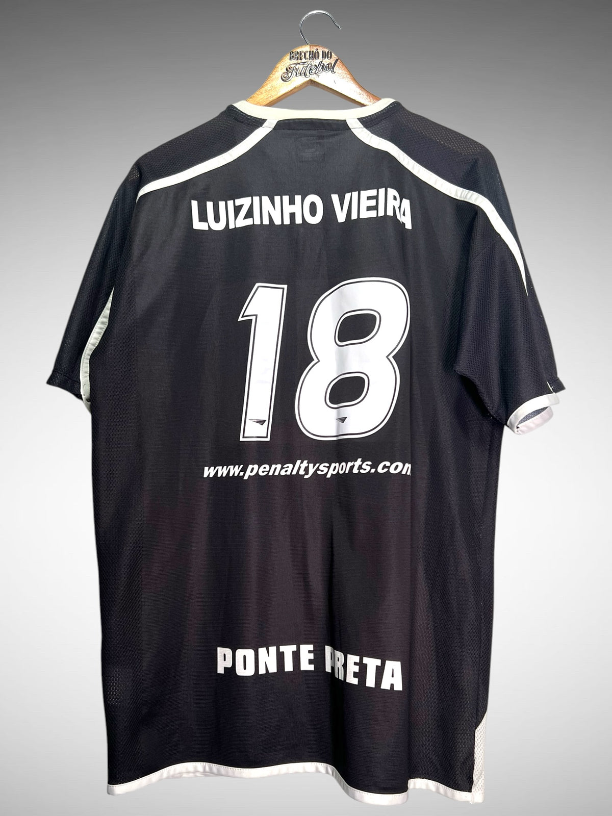 Ponte Preta 2003 Segunda Camisa Tam G N 18 Luizinho Vieira.
