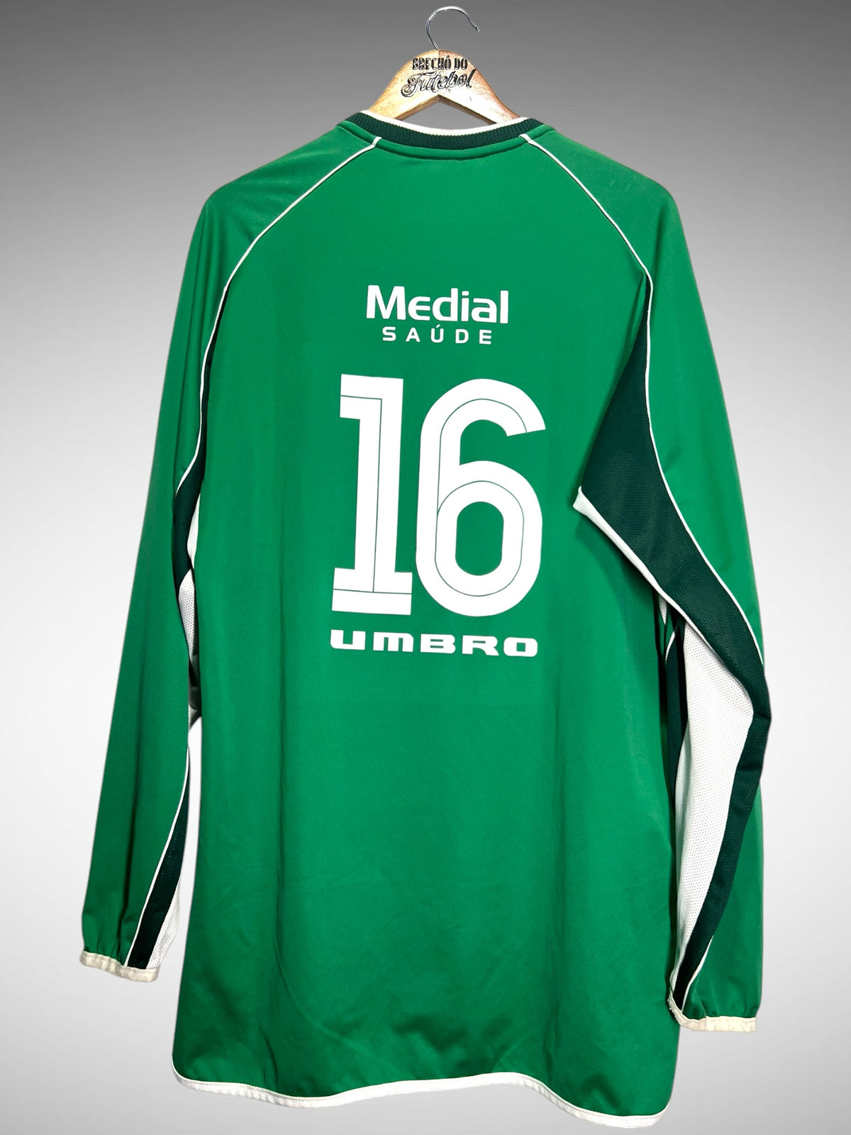 Guarani 2003 Primeira Camisa Tam G N 16 Mangas Longas.