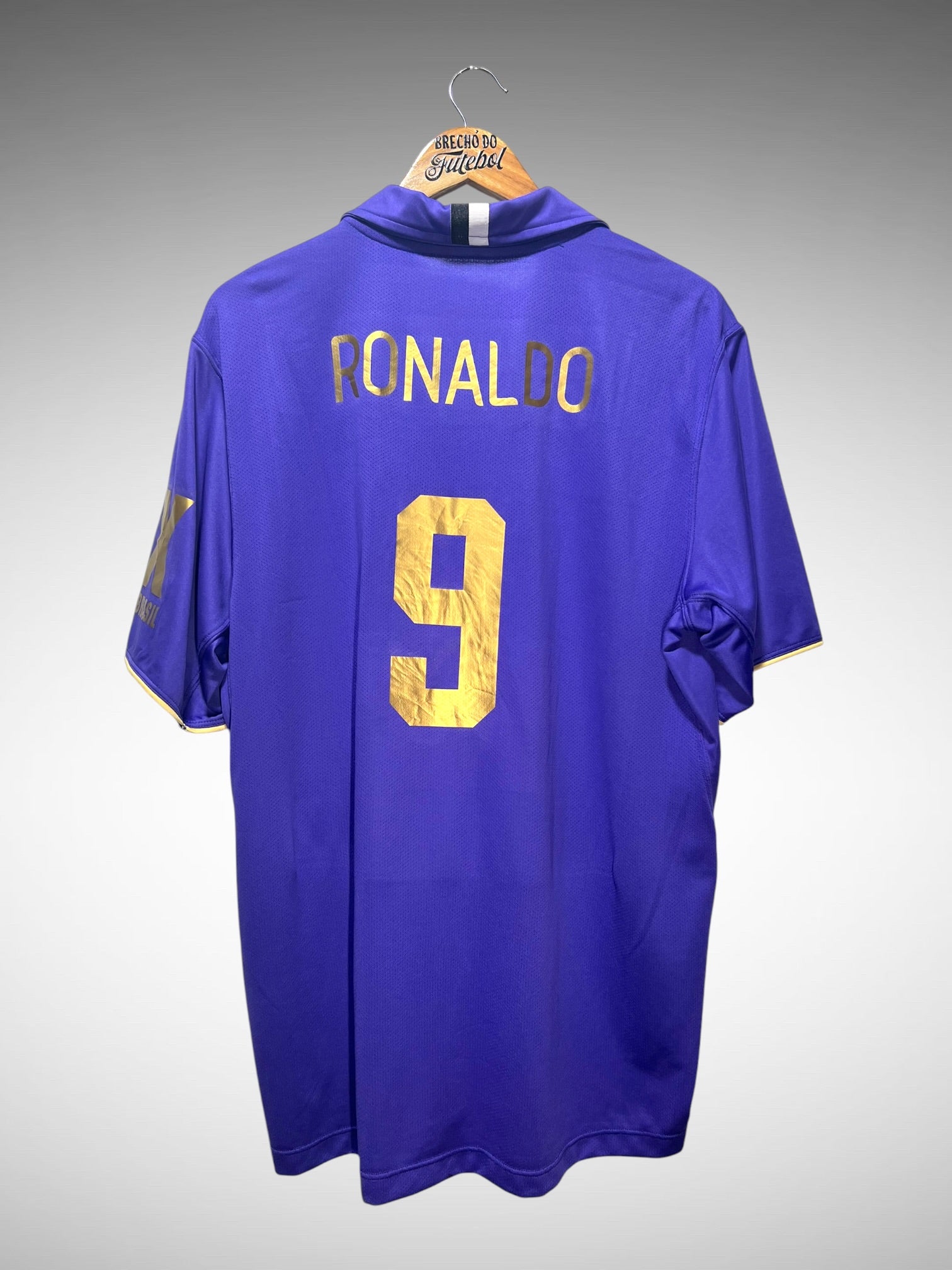 Corinthians 2009 Camisa Tricampeonato Copa do Brasil Tam G N 9 Ronaldo.