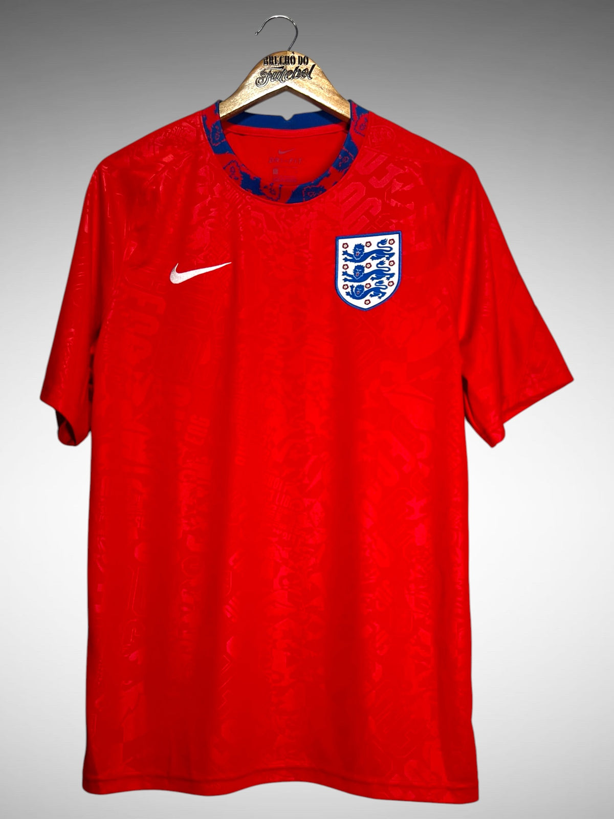 Inglaterra 2020 Camisa Pré-Jogo Tam G.
