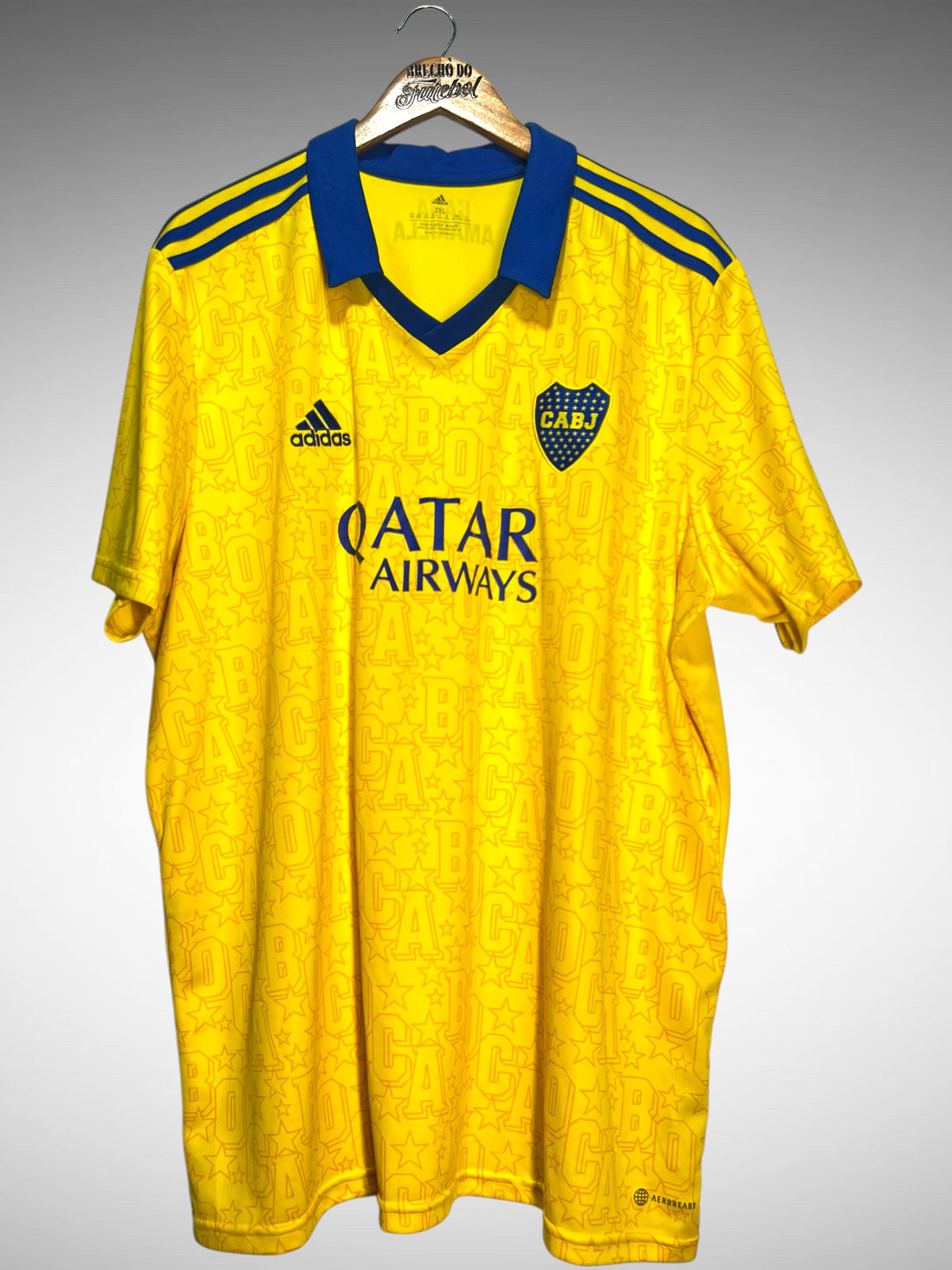 Boca Juniors 2022 Terceira Camisa Tam 3G.