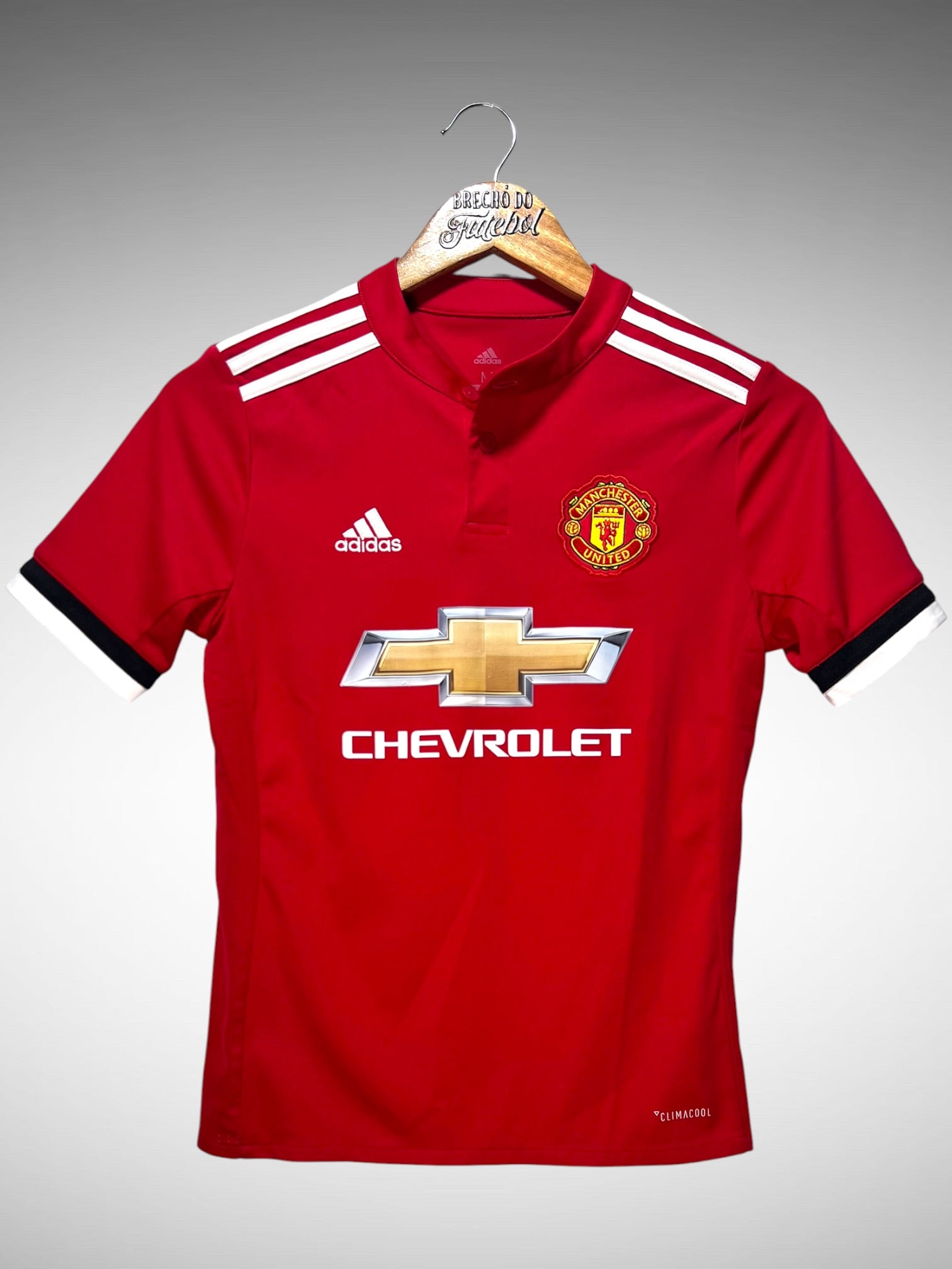 Manchester United 2017 Primeira Camisa Tam 12 anos Infantil.